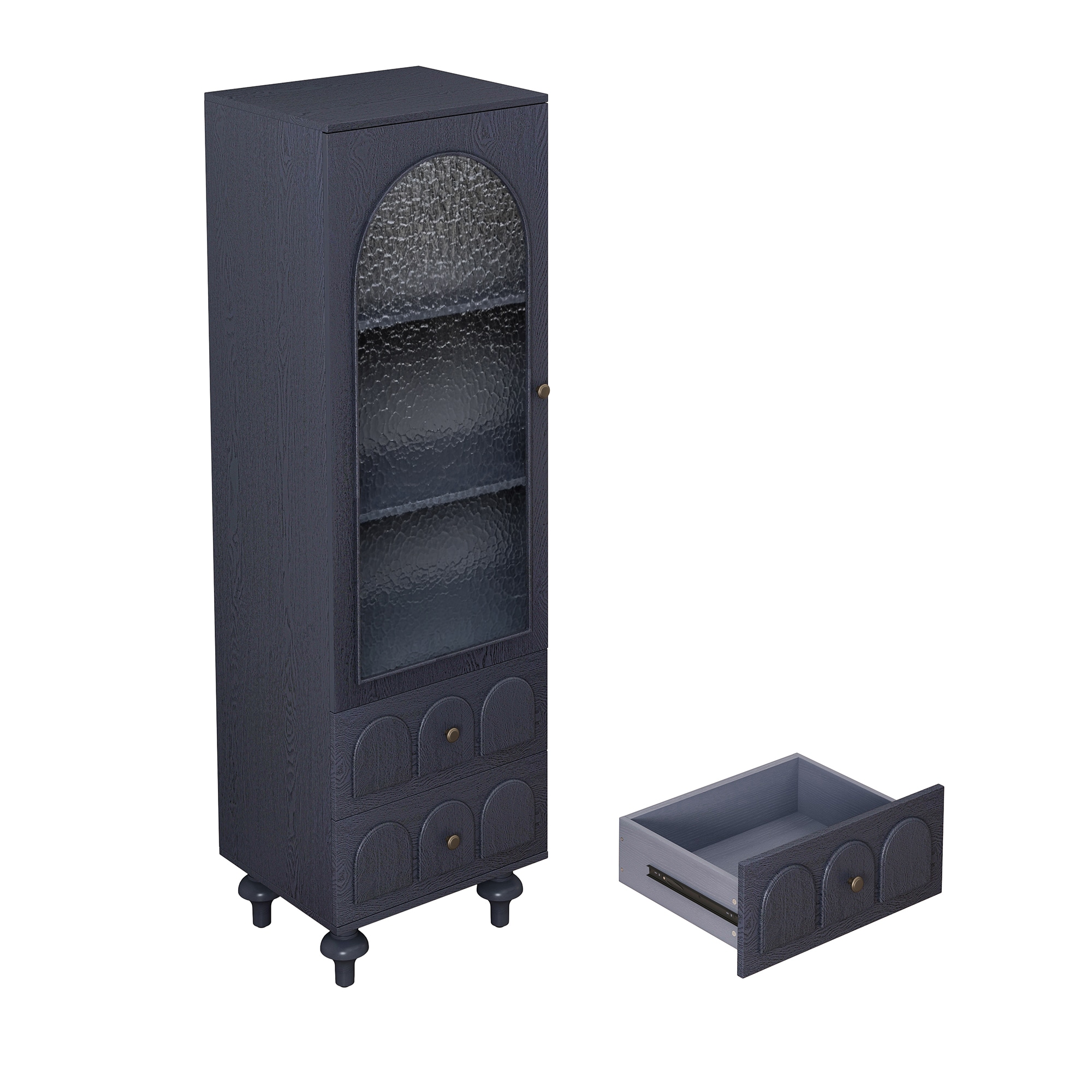 SINOFURN SYE140002BK Dining-Kitchen-Storarge - View #3