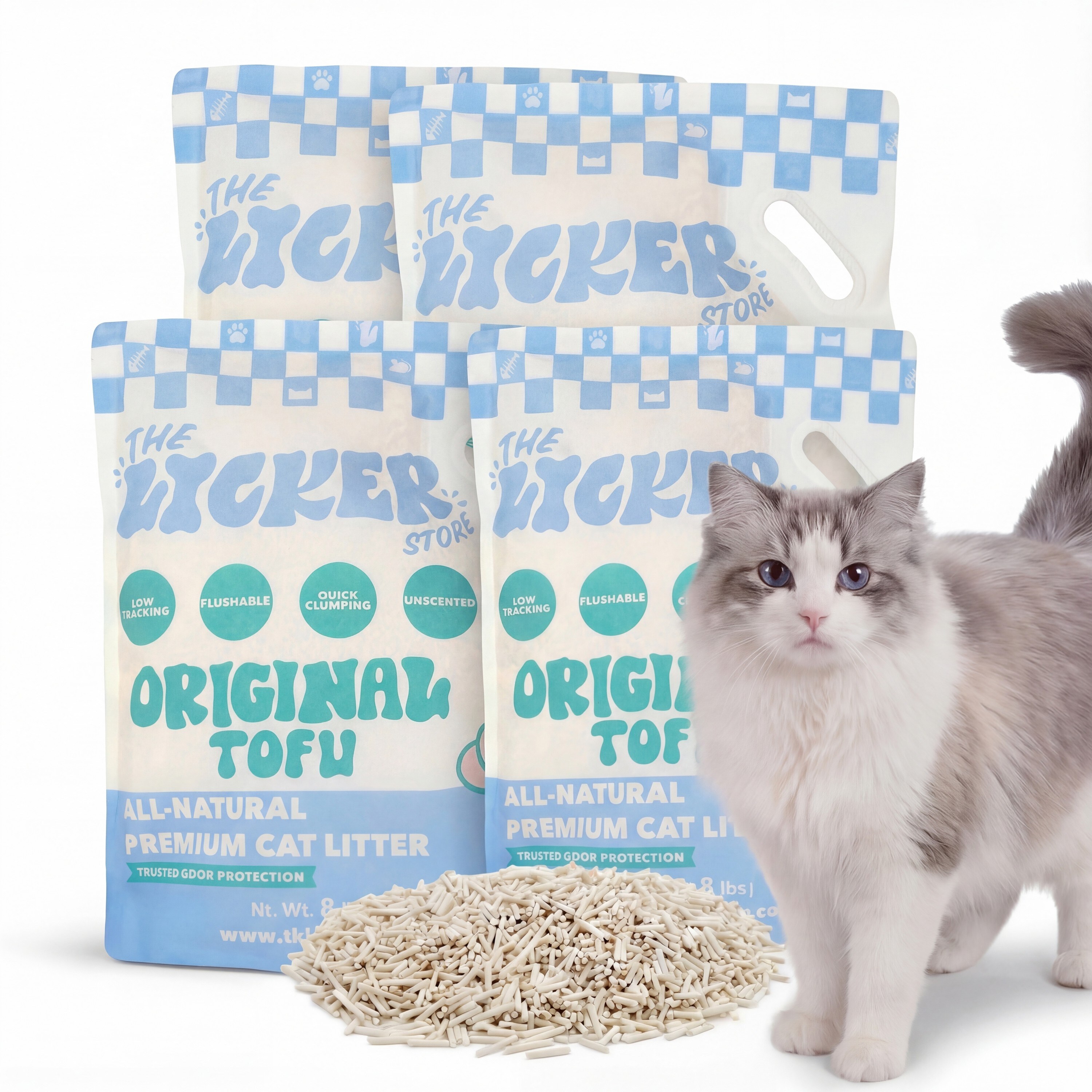 The Licker Store CLR3008A-SET4 Cat-Litter - View #3