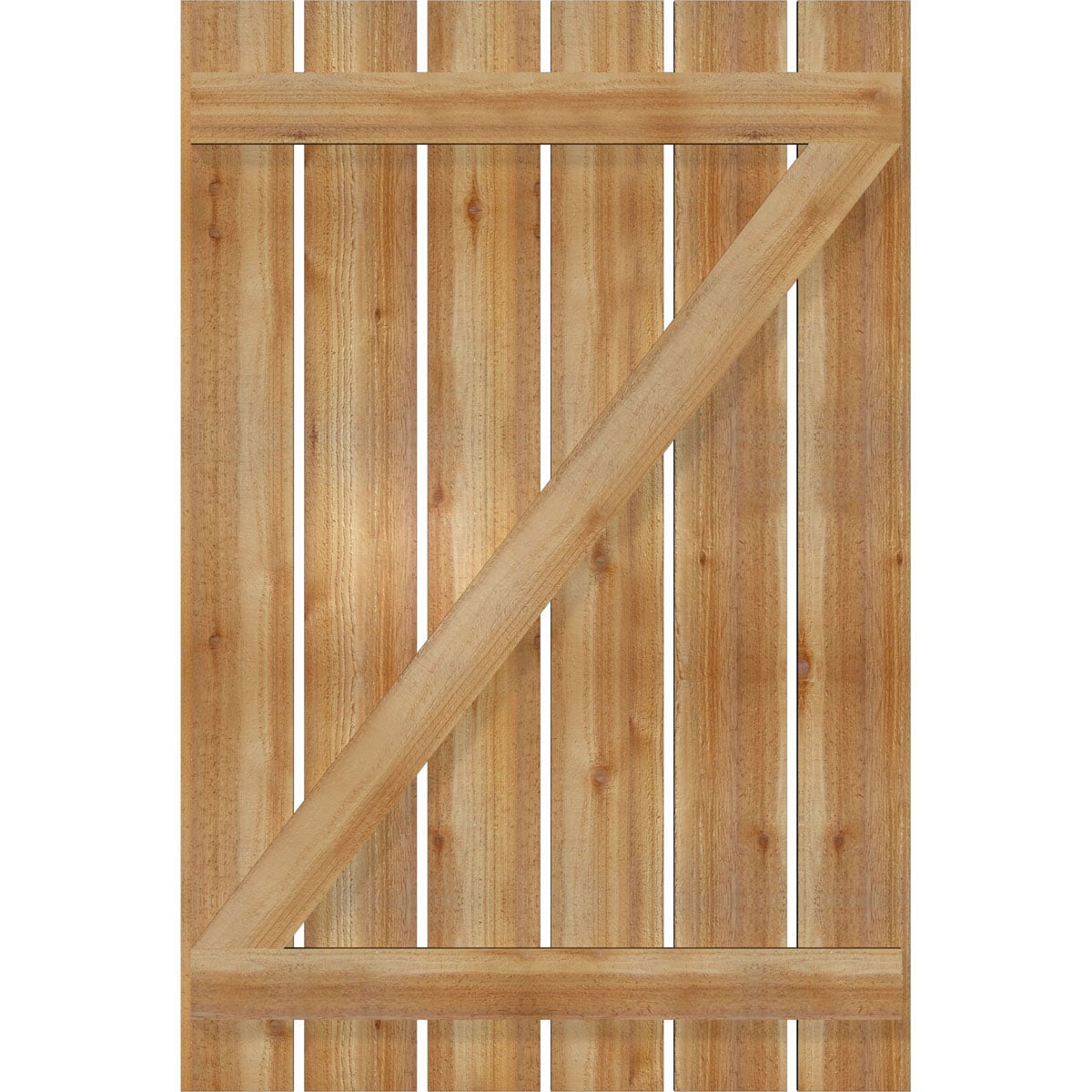 Ekena Millwork RBS06Z35X052RWR Exterior-Shutters - View #5