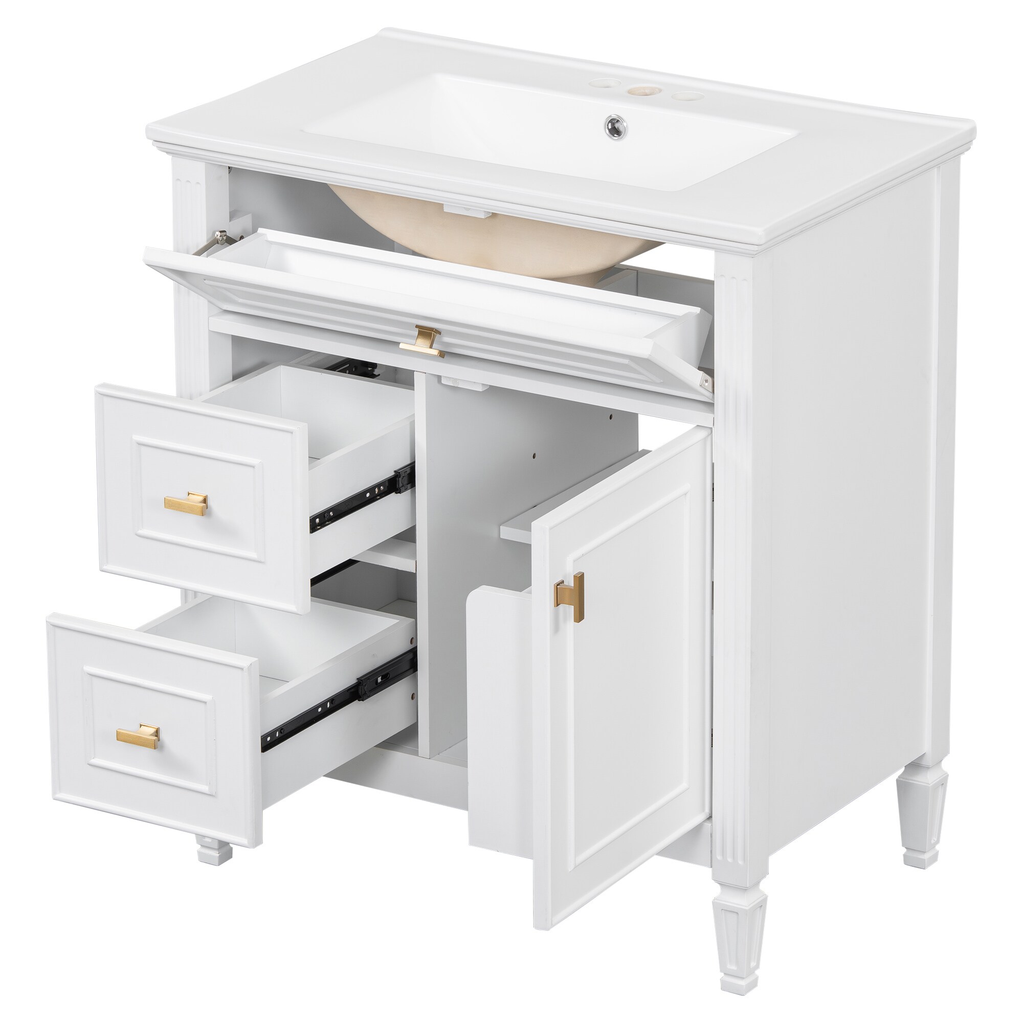 ModernLuxe L3P-N725P269701K Bath-Vanity-Combo - View #16