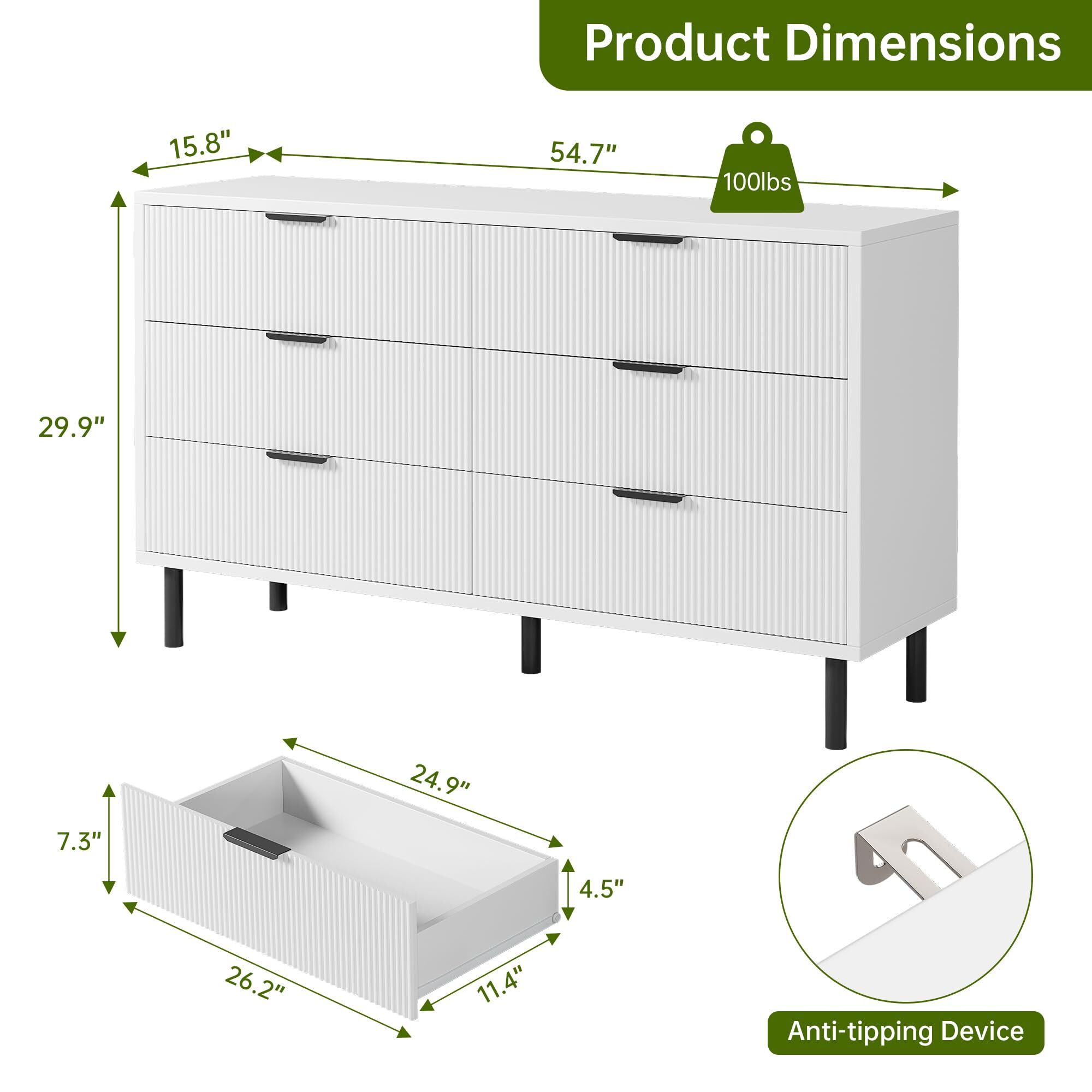 Qeetex GG-W546F015 dressers - View #2