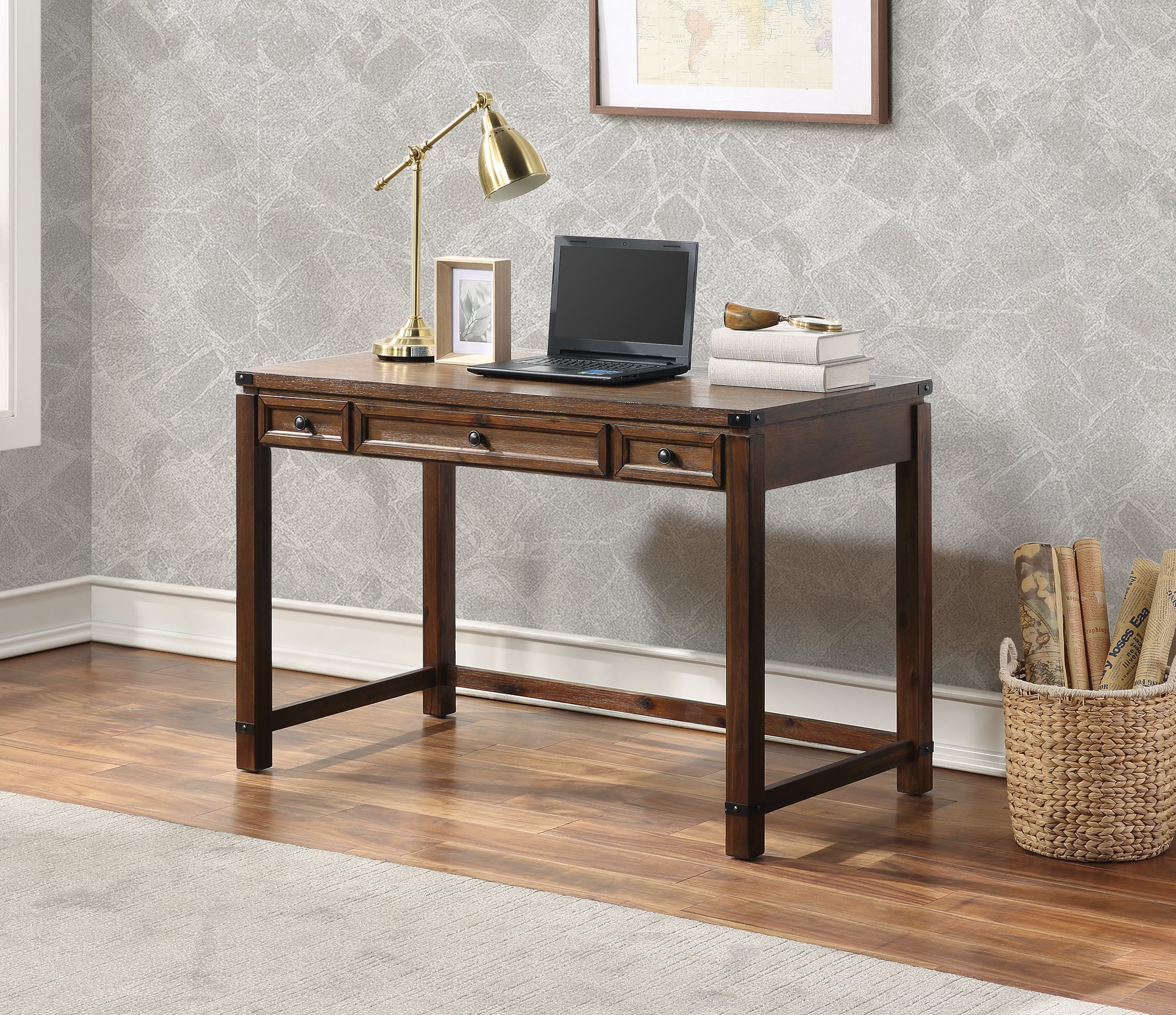 OSHOME BTD2937-BR desks - View #2