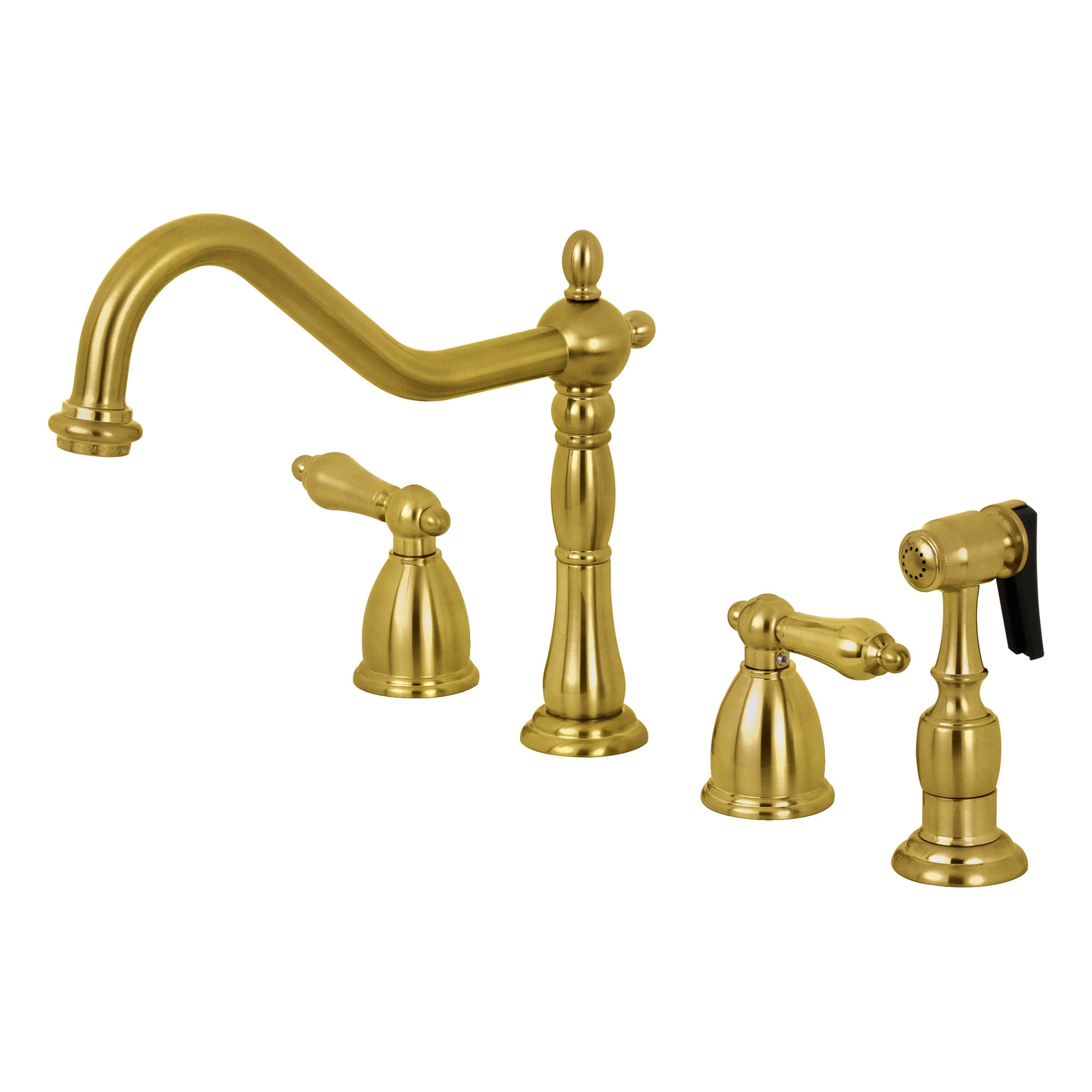 Kingston Brass WLKB1797ALBS Kitchen-Faucets - View #2