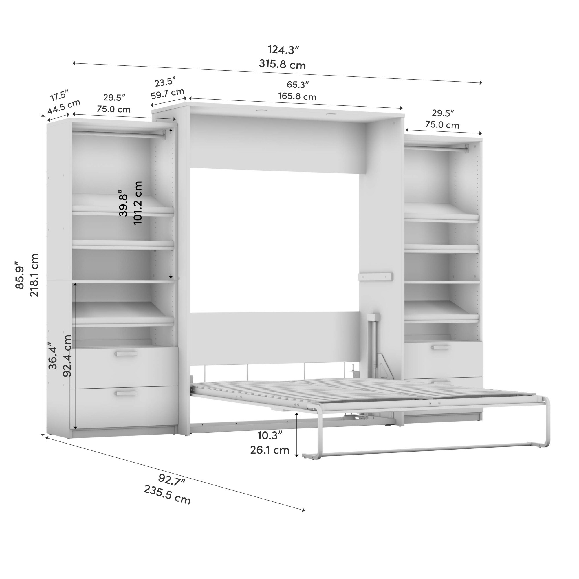 Bestar 80885-000009 beds - View #5