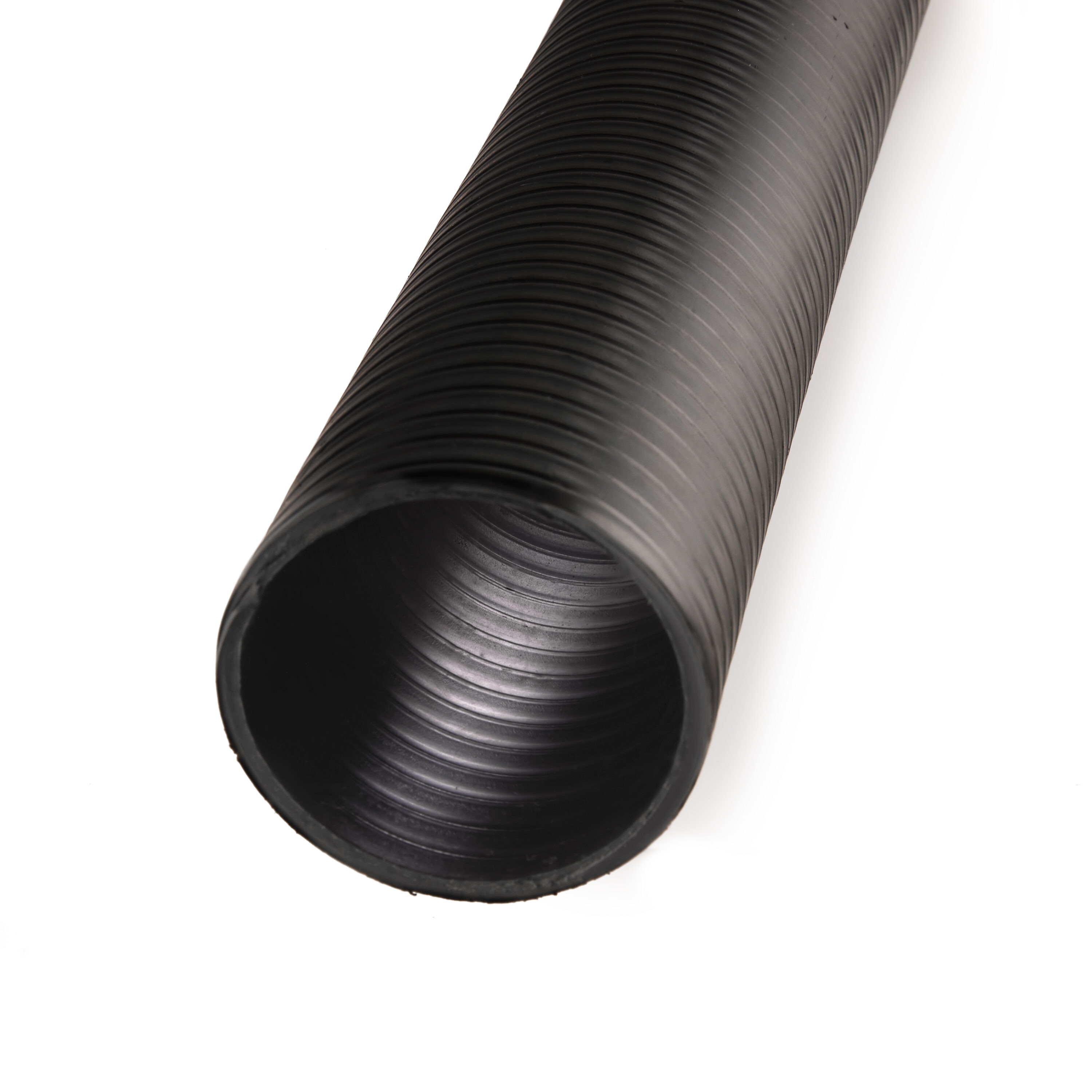 HYDROMAXX 1-1/2 in. Dia. x 100 ft. Black Flexible Corrugated PVC