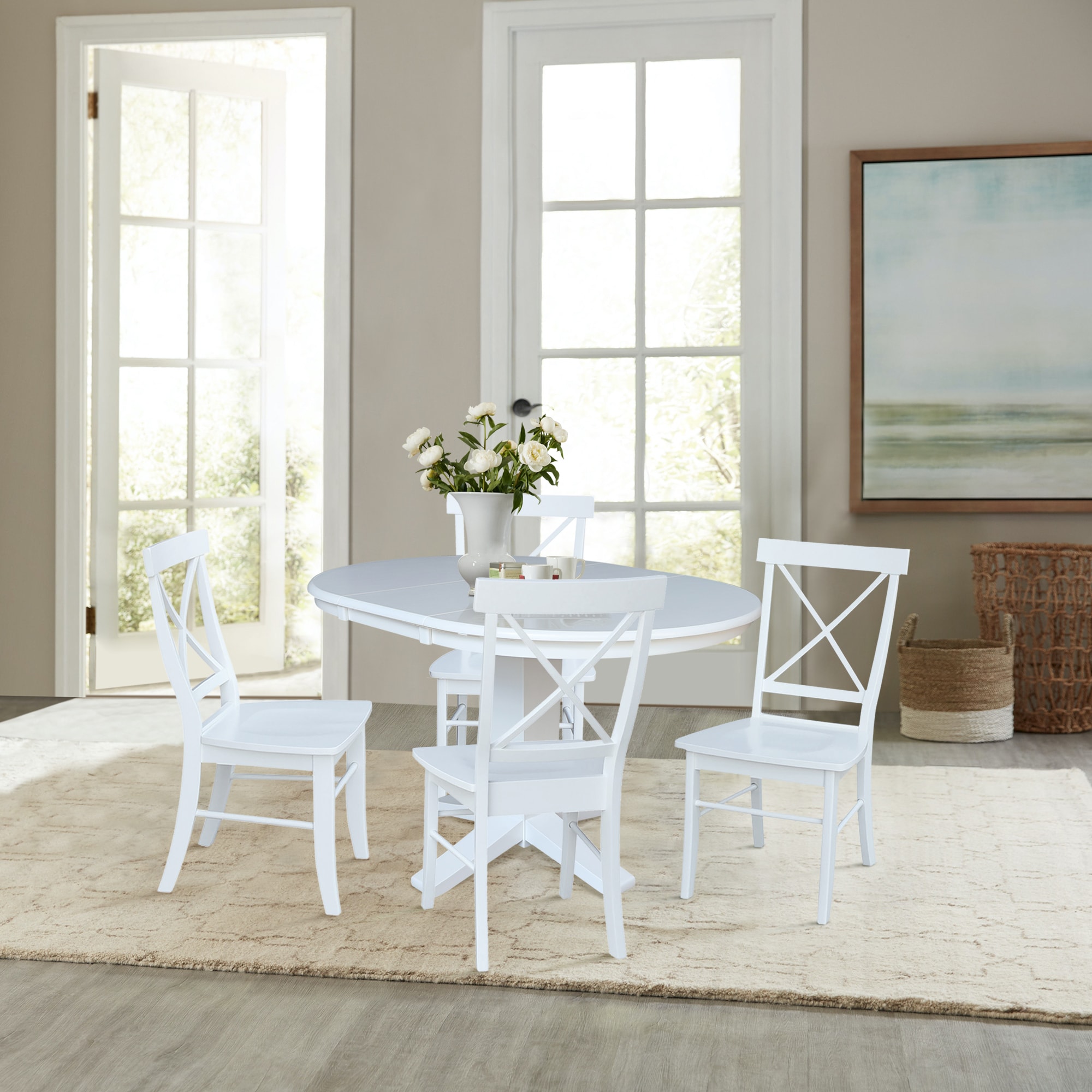International Concepts K08-36RXT-23B-C613-4 Dining-Sets - View #2