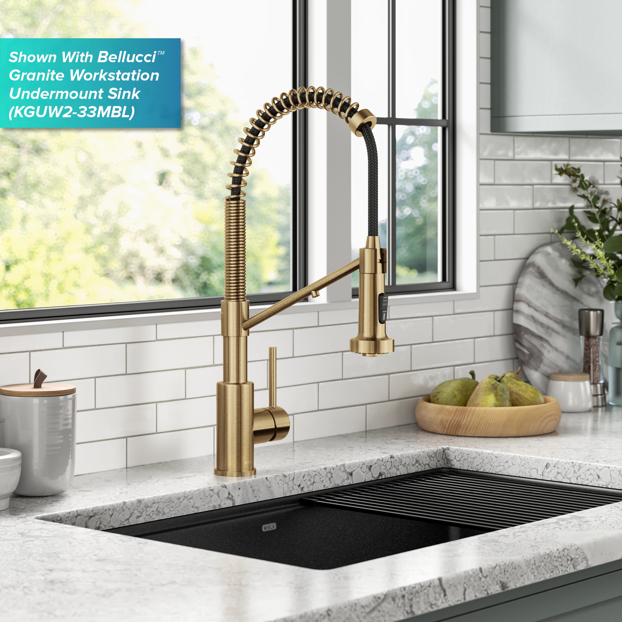 Kraus KFF-1610BB Kitchen-Faucets - View #4