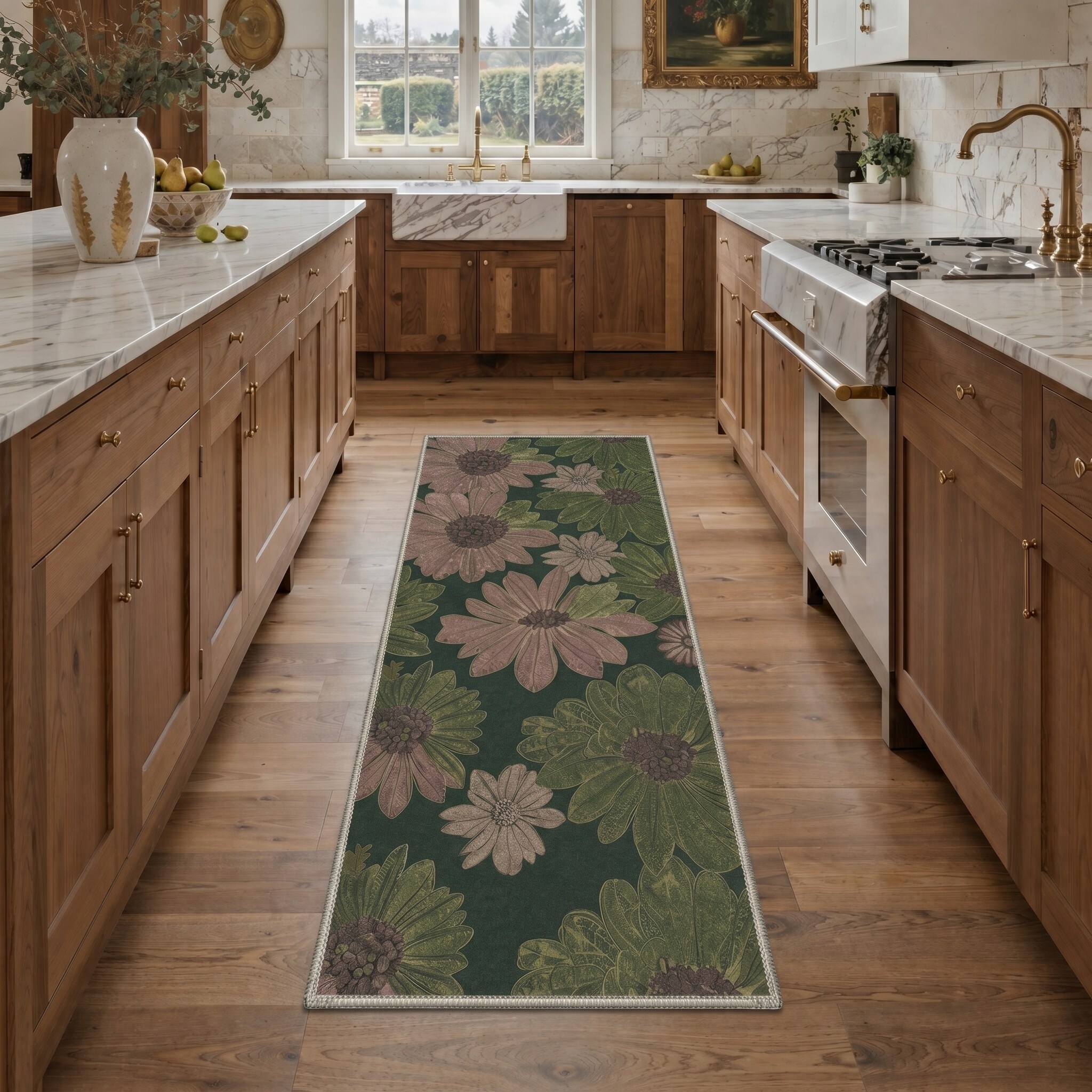 BAVNI ARF2053-GREEN-2.5X6 rugs - View #3
