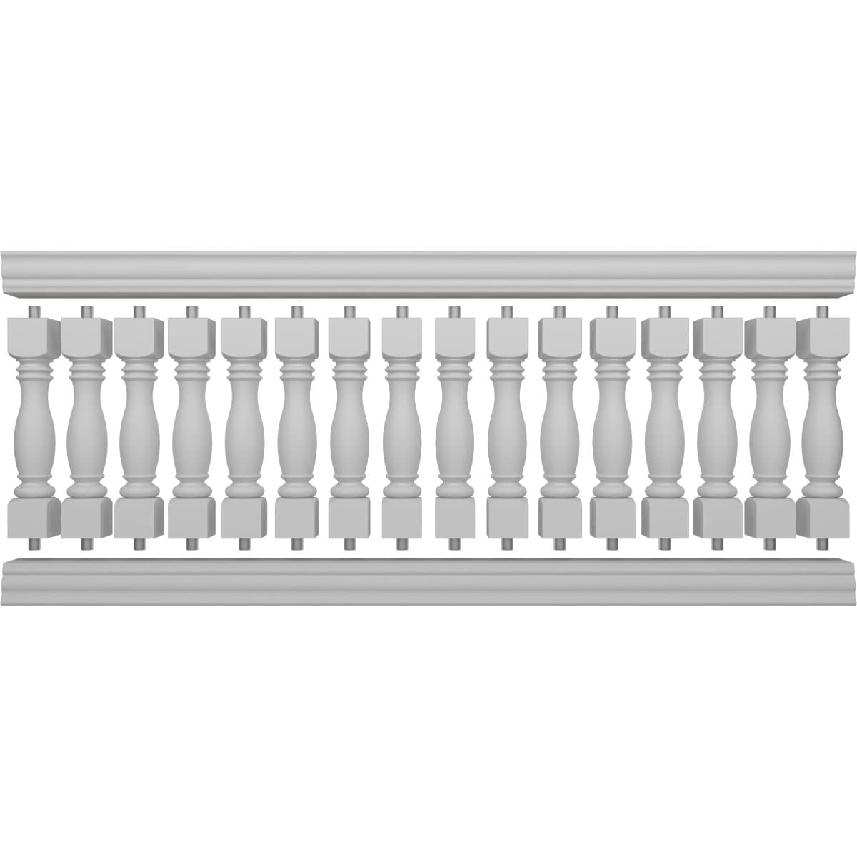 Ekena Millwork BALK42X108EMA railings - View #5