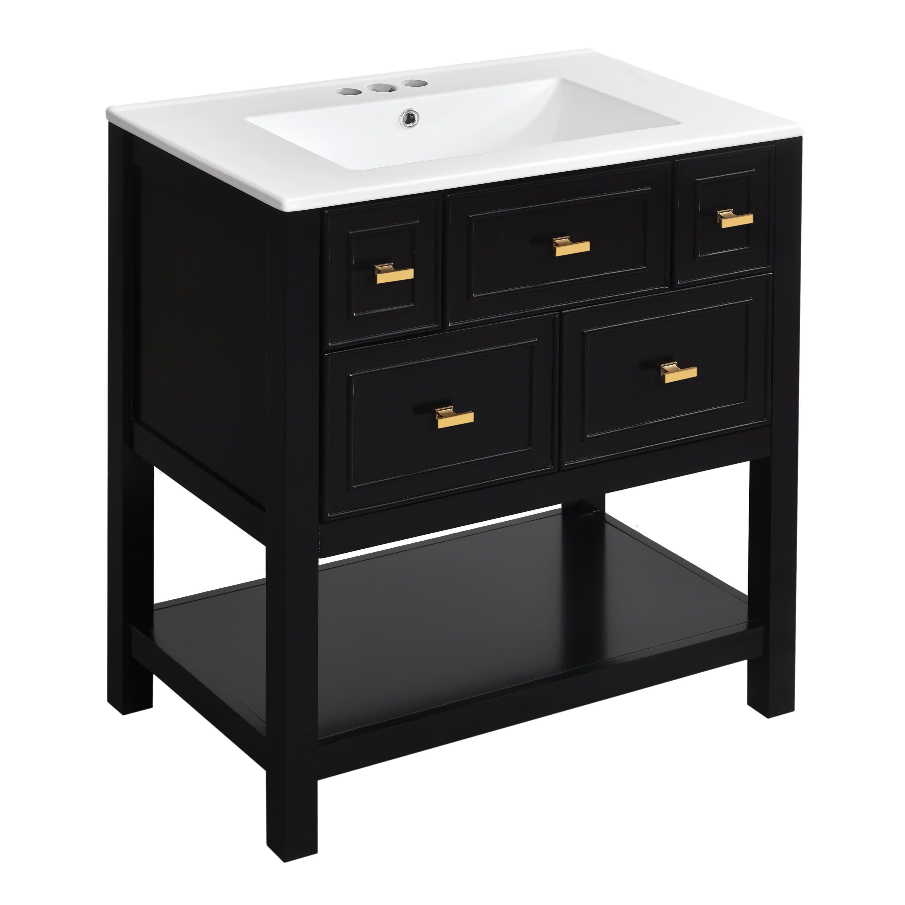 Vynxaria LEXY1380-DJYS-SZT150 Bath-Vanity-Combo - View #13