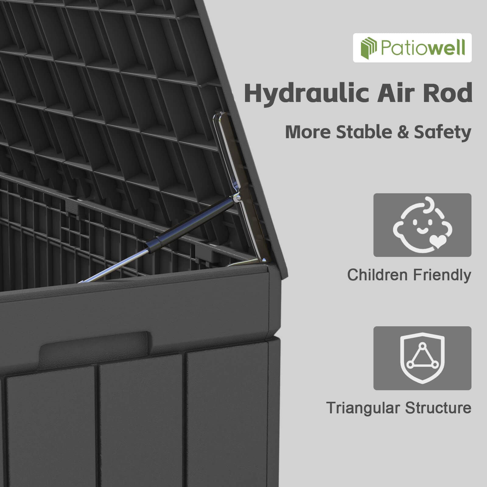 Patiowell WES-PSB22-0093-0 Deck-Boxes - View #5