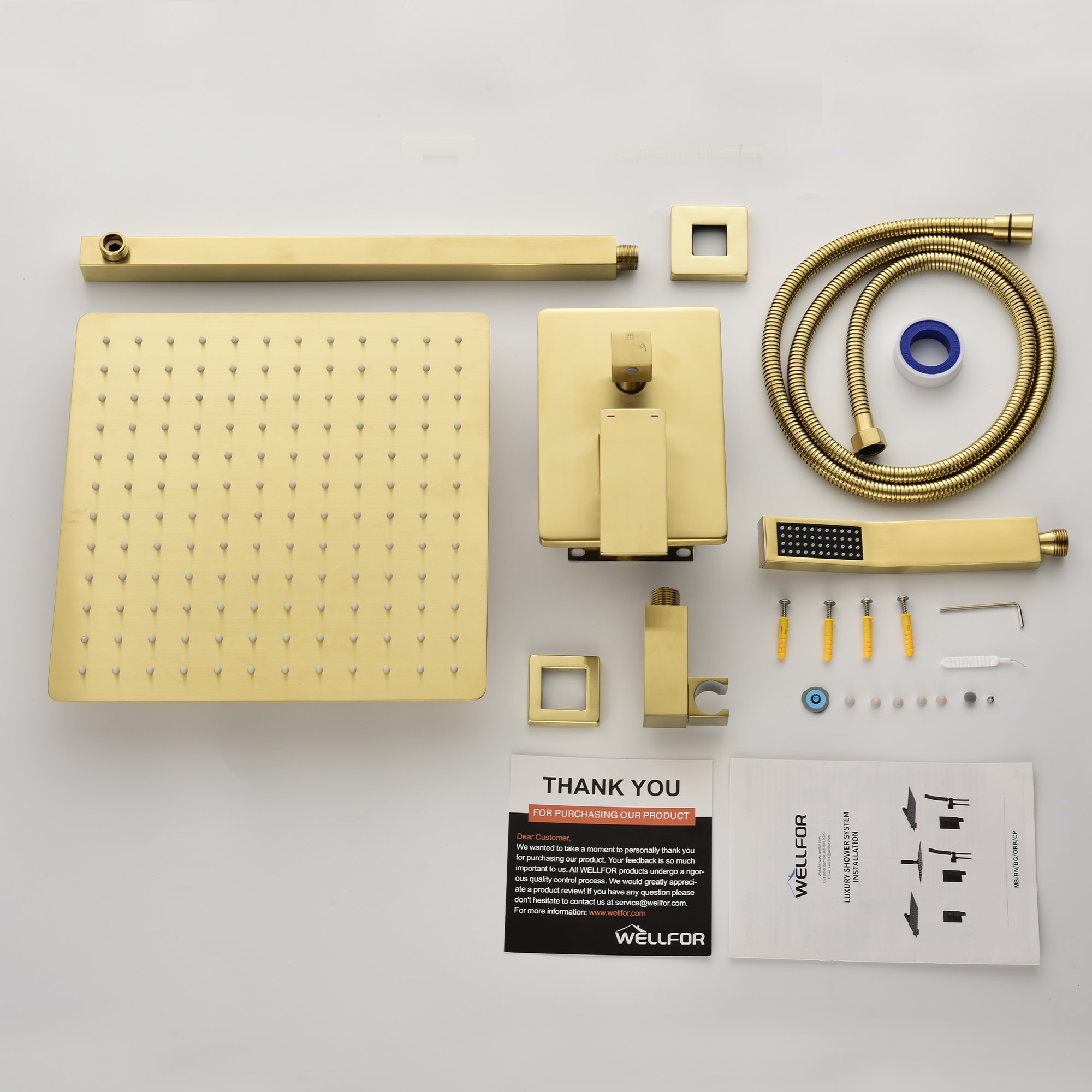 WELLFOR DTG-806CS10BG Tub-Shower-Faucets - View #14