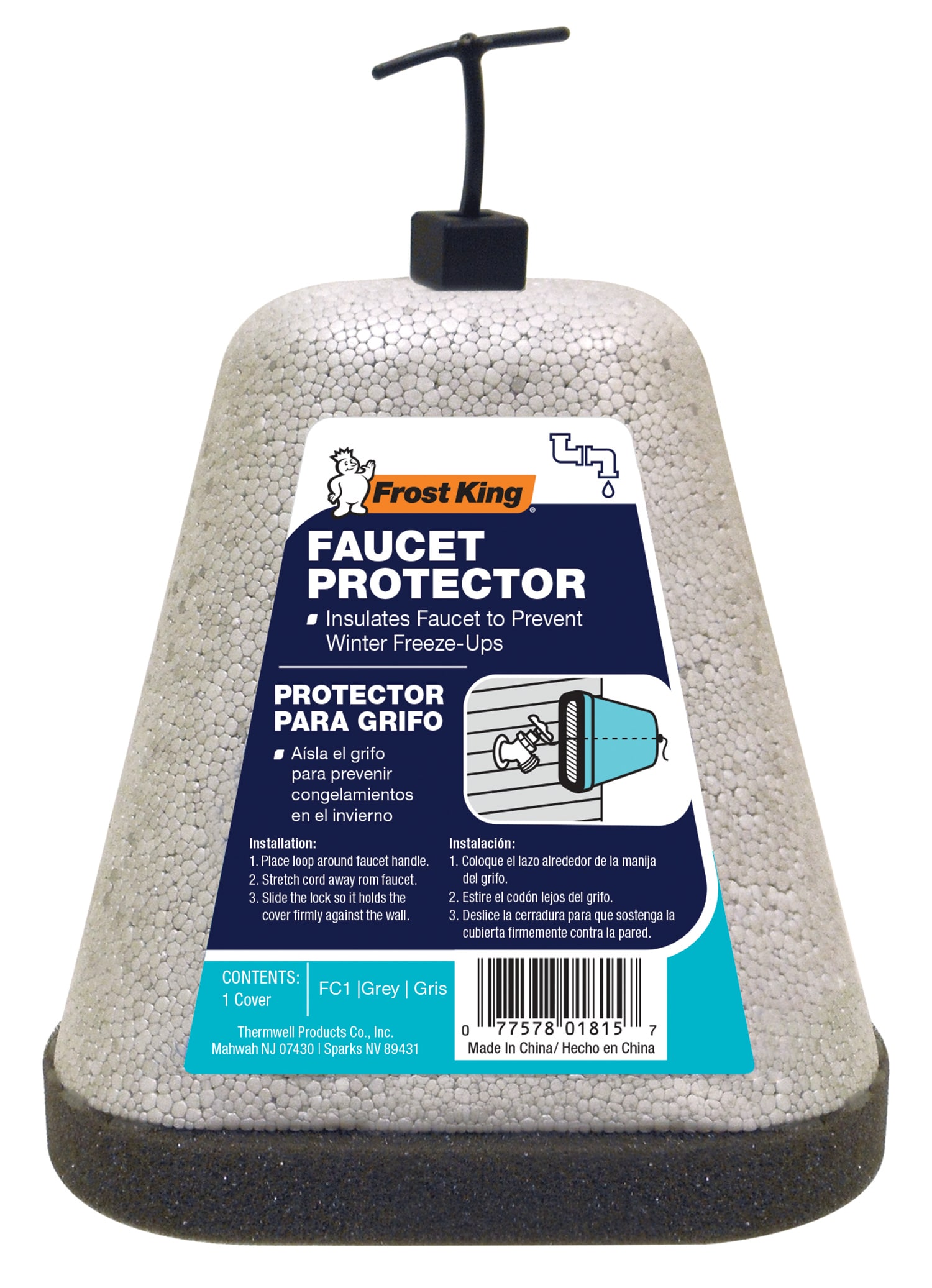 Details about   Faucet Cover Outdoor Frost Portector Saving Winter Antifreeze Covers Warm Acces 