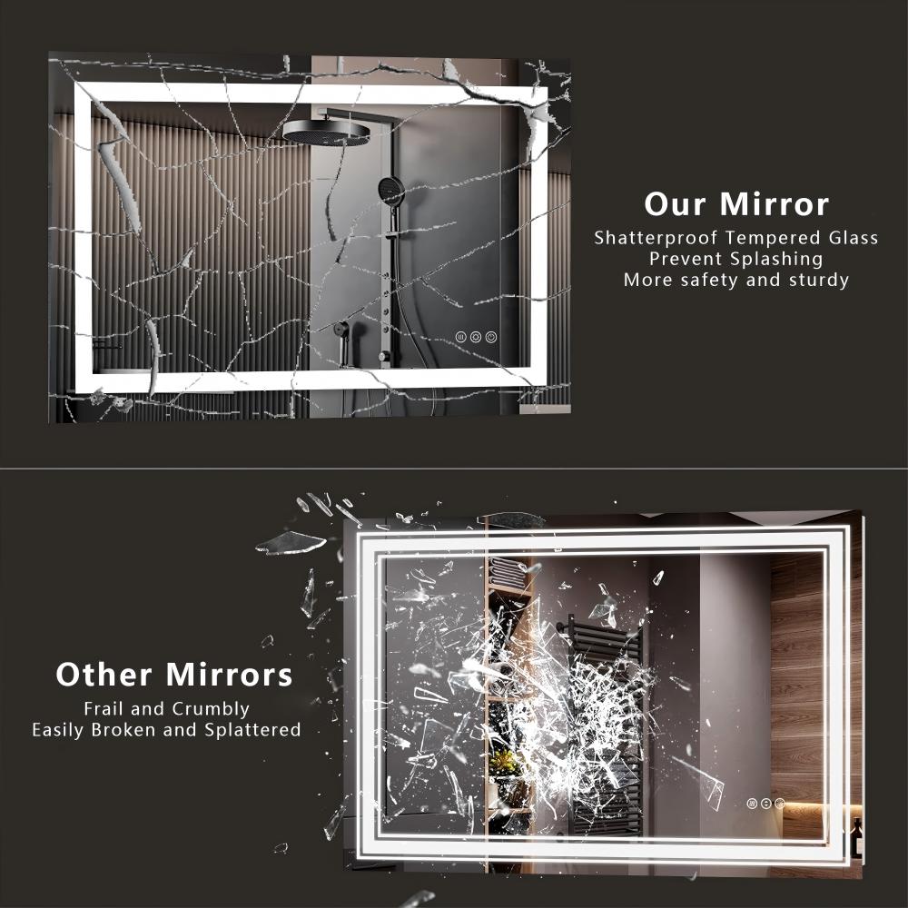 EQLOO TH-3624-WK-BK-826 Makeup-Mirrors - View #5