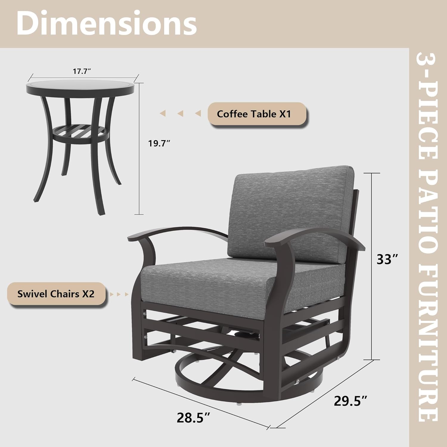 ALAULM LS-ASR-GREY Patio-Chairs - View #3