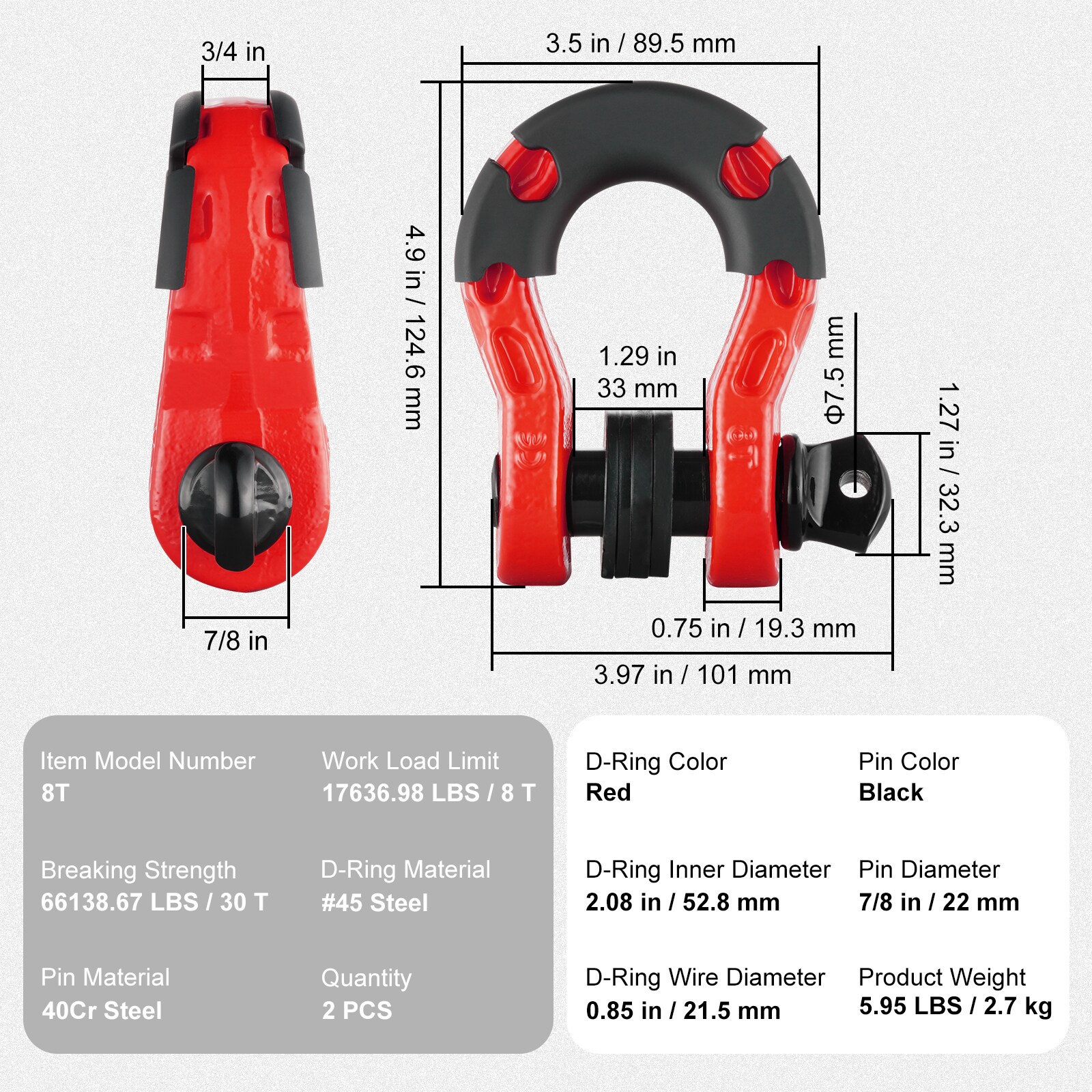 Mecale YAS-W5F9L4 Winches-Accessories - View #11