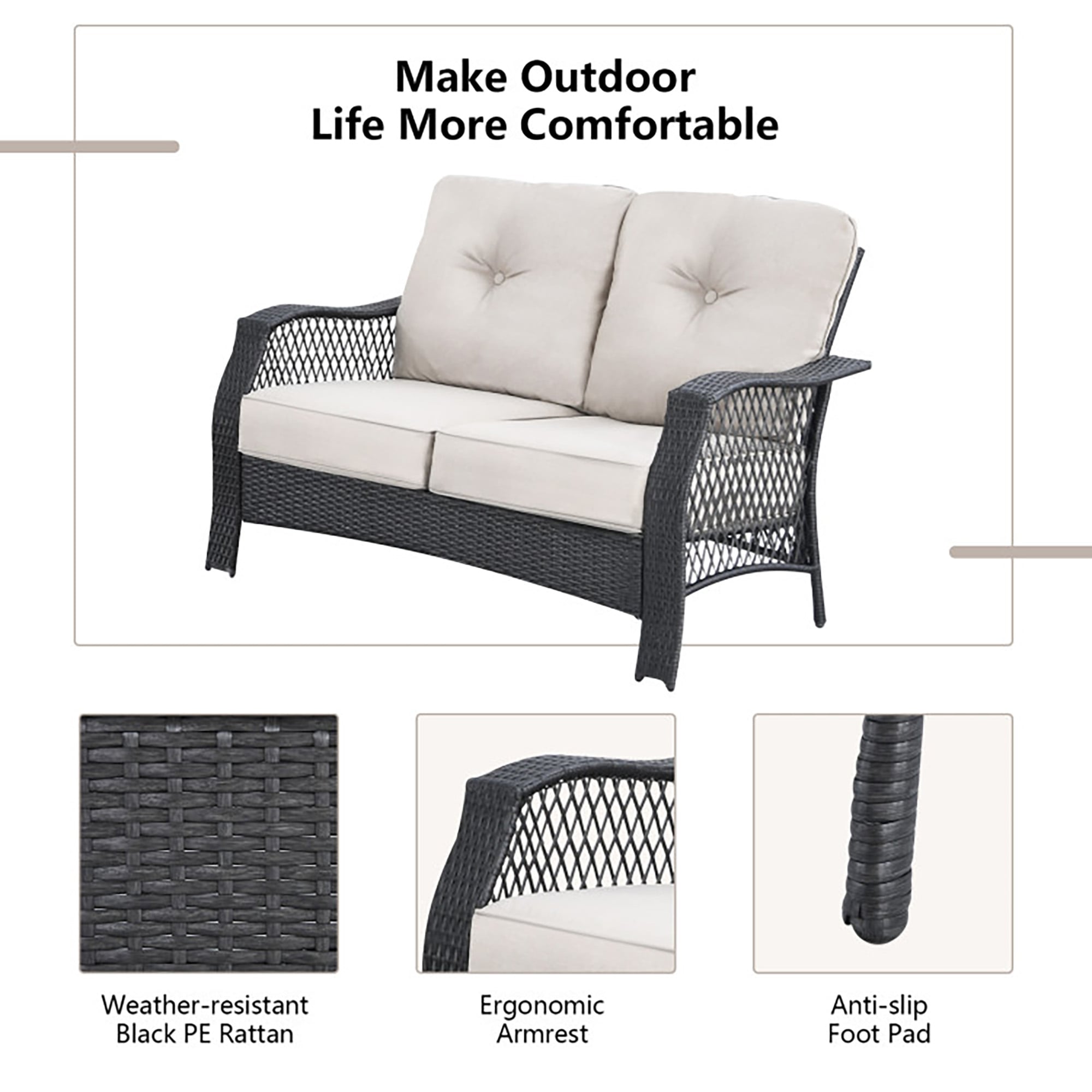 CASAINC WF-KS100 Patio-Conversation-Sets - View #4