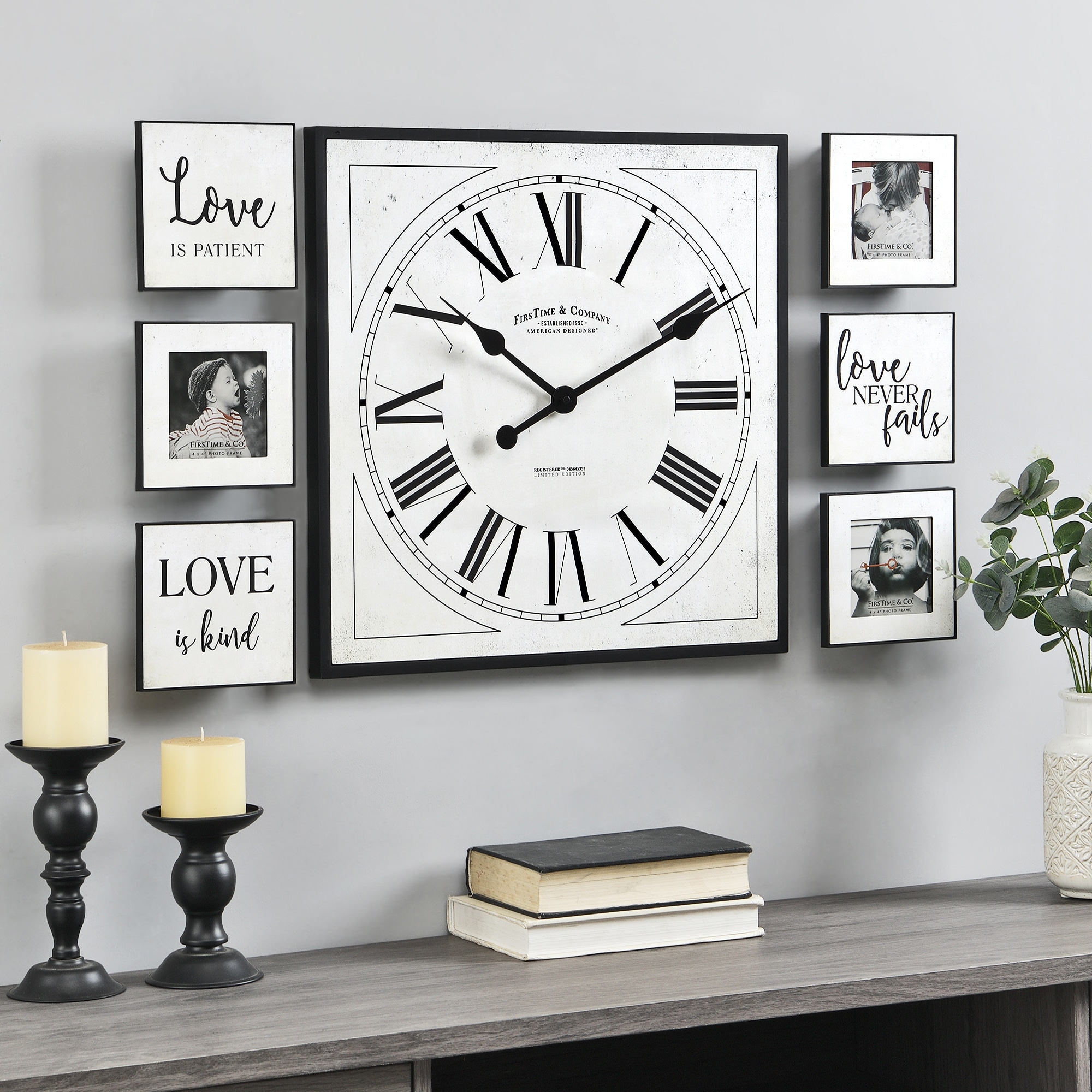 FirsTime 00262 Indoor-Outdoor-Clocks - View #2