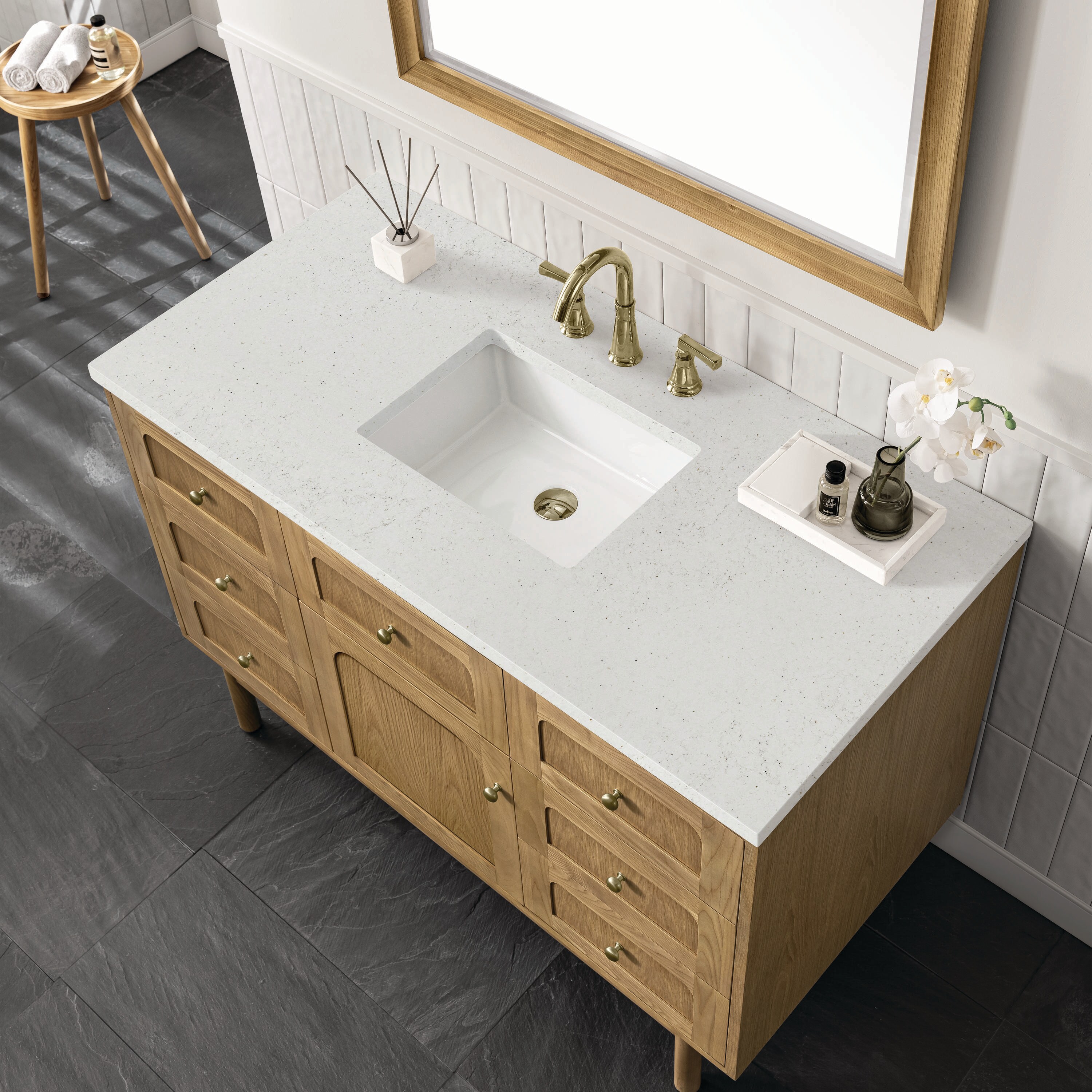James Martin Vanities 545-V48-LNO-3LDL Bath-Vanity-Combo - View #7