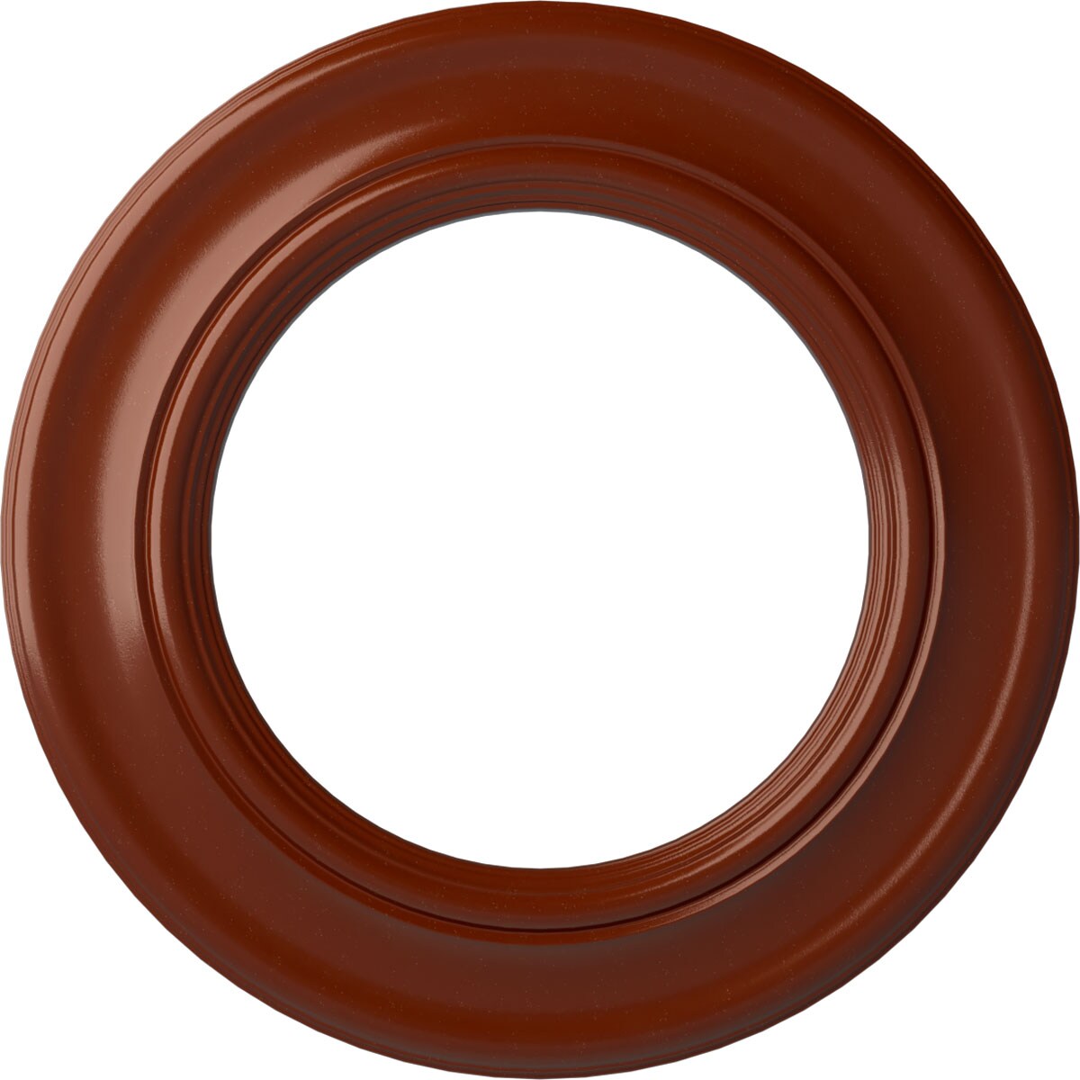 Ekena Millwork CM20HOFIF Holmdel 20.875-in W x 20.875-in L Painted Firebrick Polyurethane Whole Ceiling Medallion