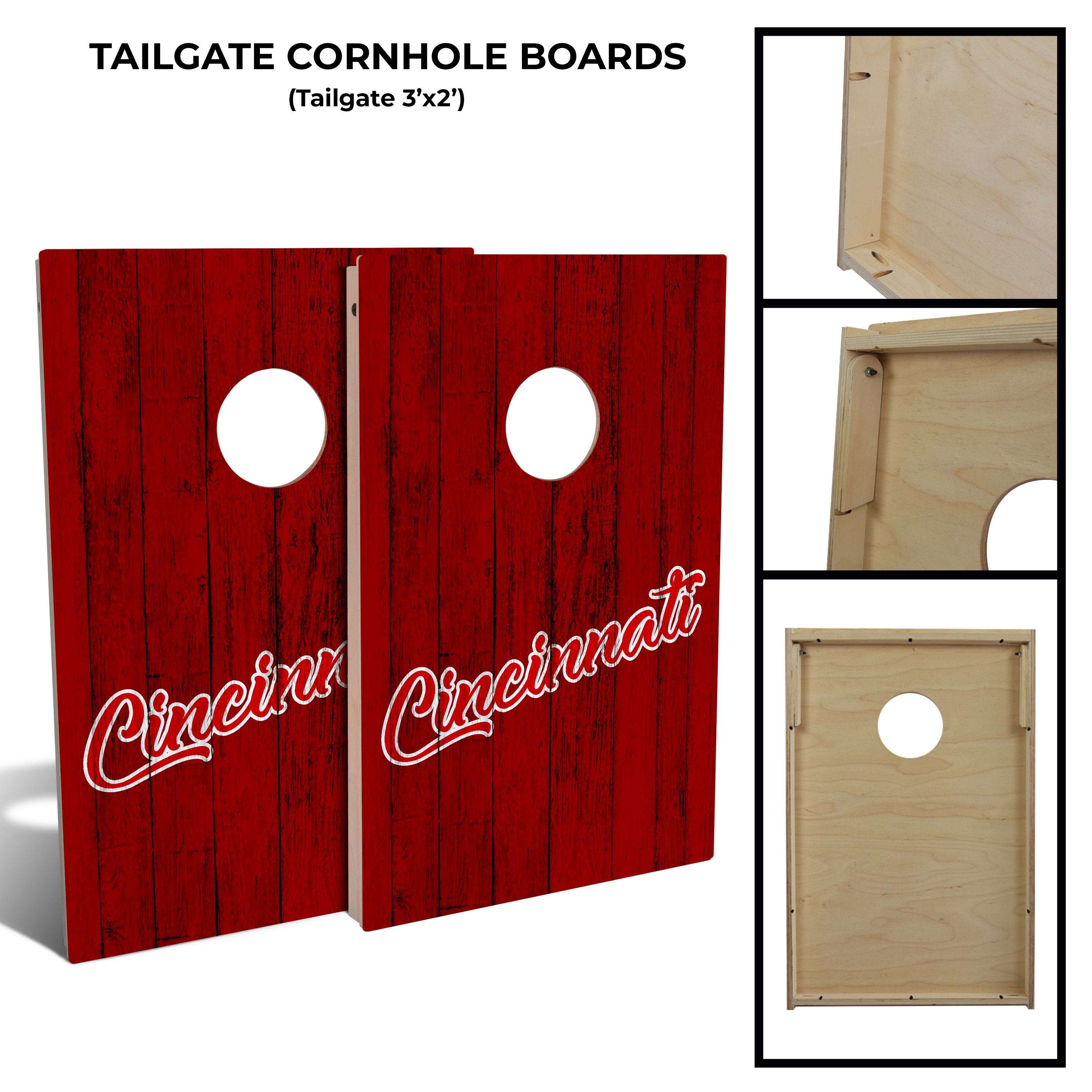 Wild Sports Arizona Cardinals Outdoor Wood Corn Hole in the Party Games  department at