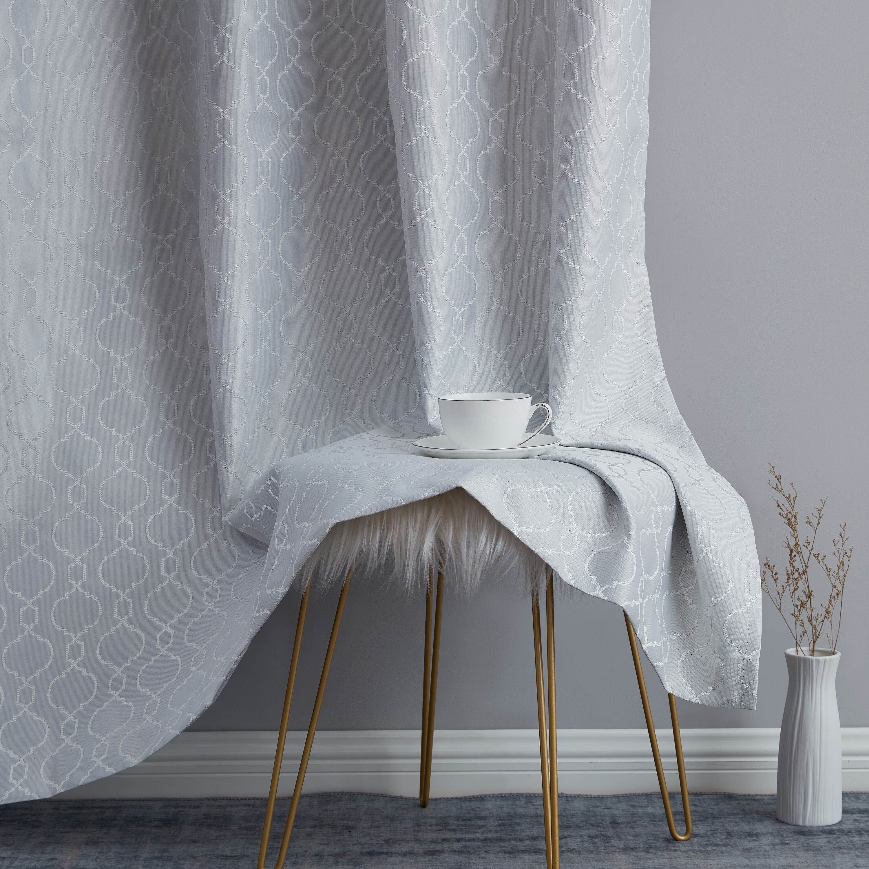 HLC.me FRKLN-PTO-WHT curtains - View #6