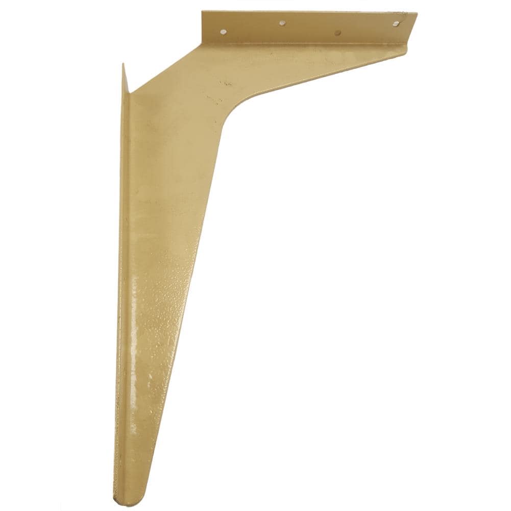 CounterBalance CCH-CBWB58AL-IM Workstation bracket 8-in x 1.54-in x 5-in Almond Steel Countertop support bracket