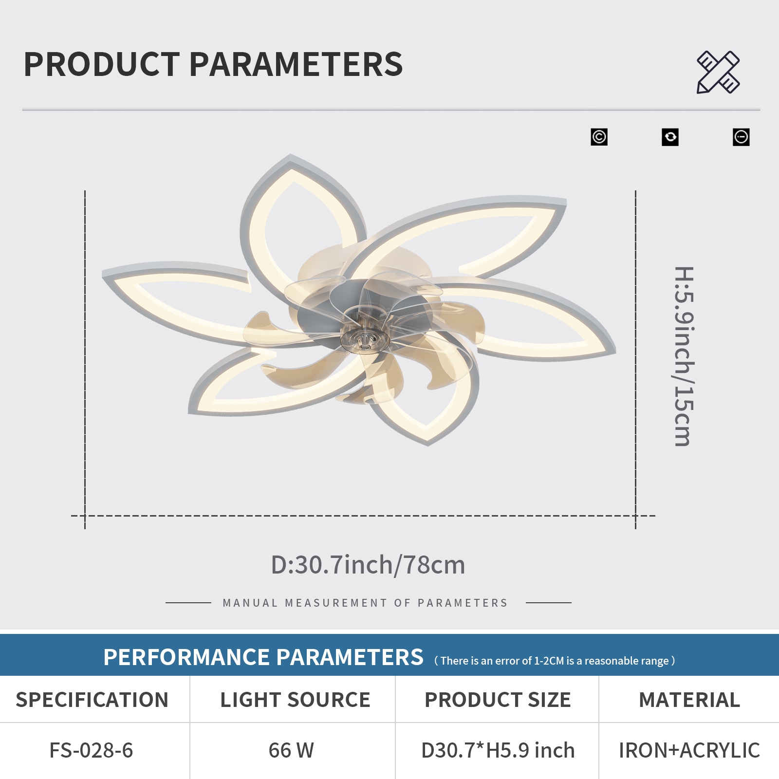 Yardreeze GHHCF0286GD0407 Ceiling-Fans - View #7