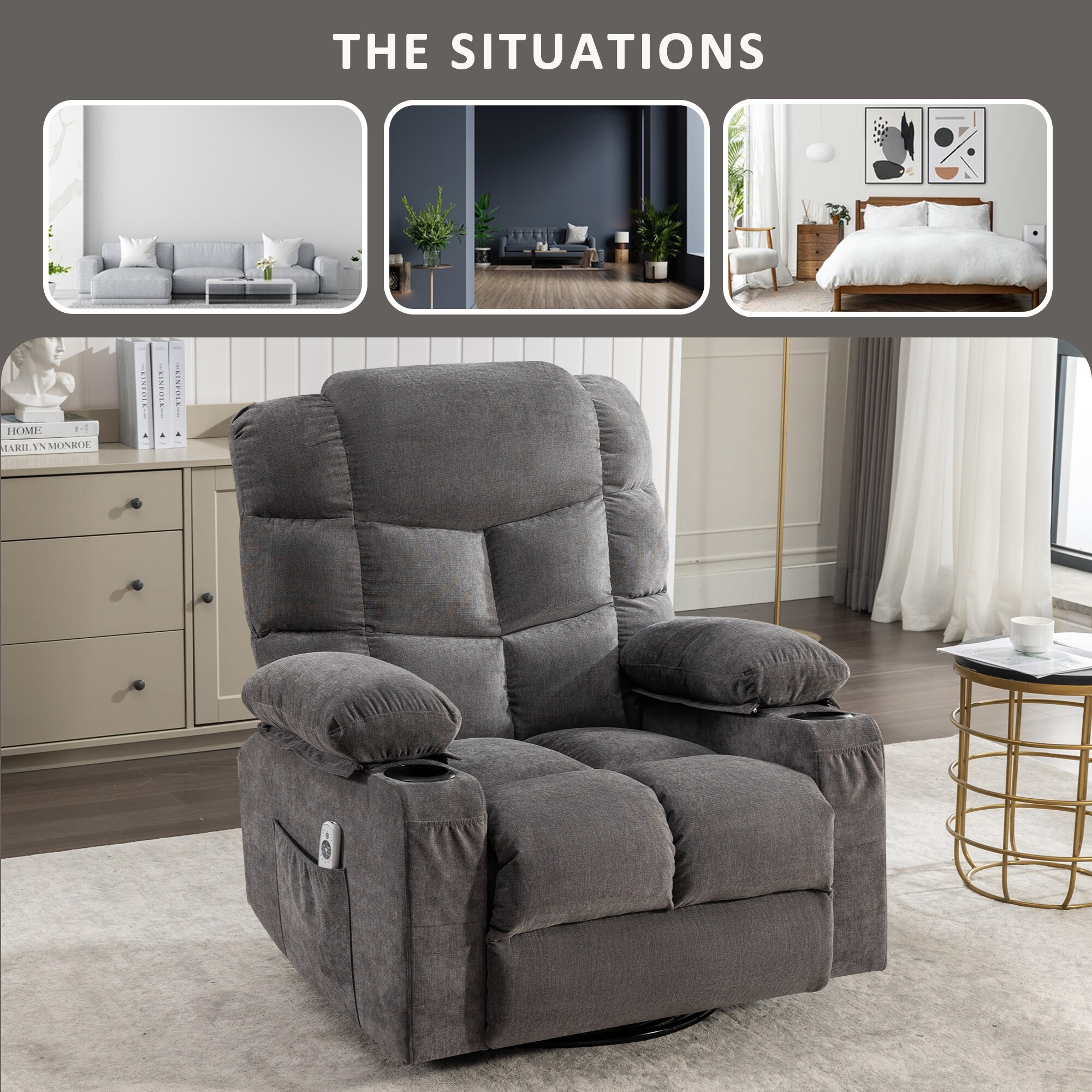 Clihome W50-ZO-1468 recliners - View #11