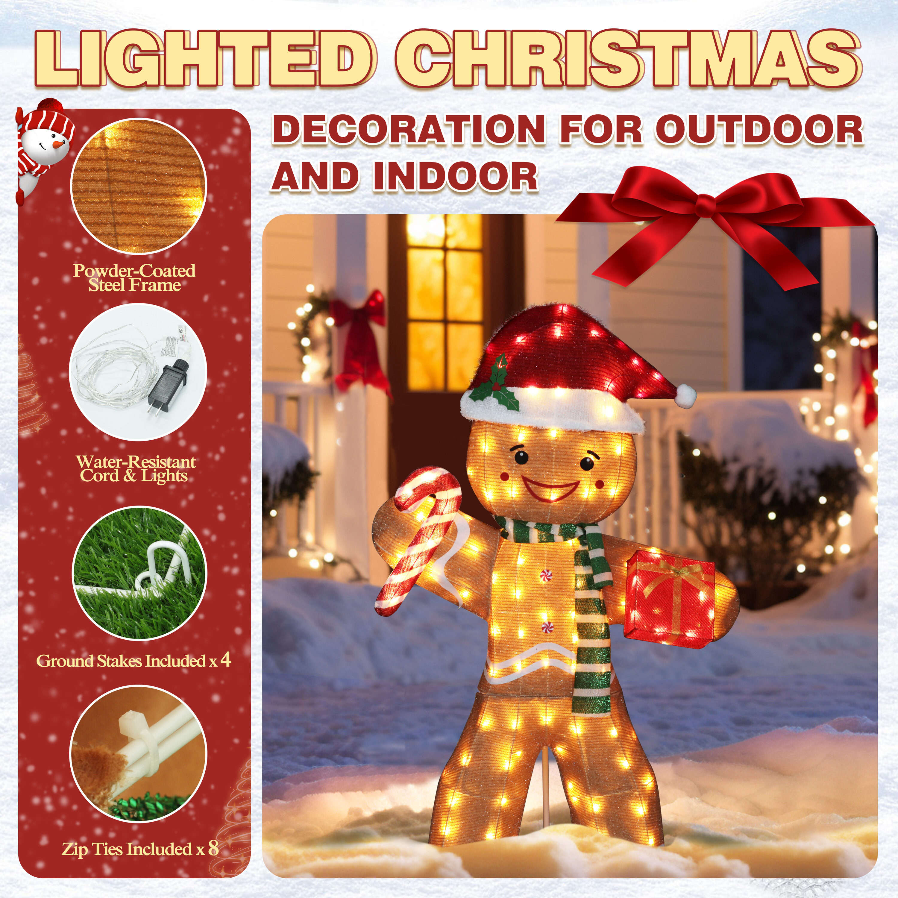 VEIKOUS PG0403-16-01 Outdoor-Christmas-Decor - View #4