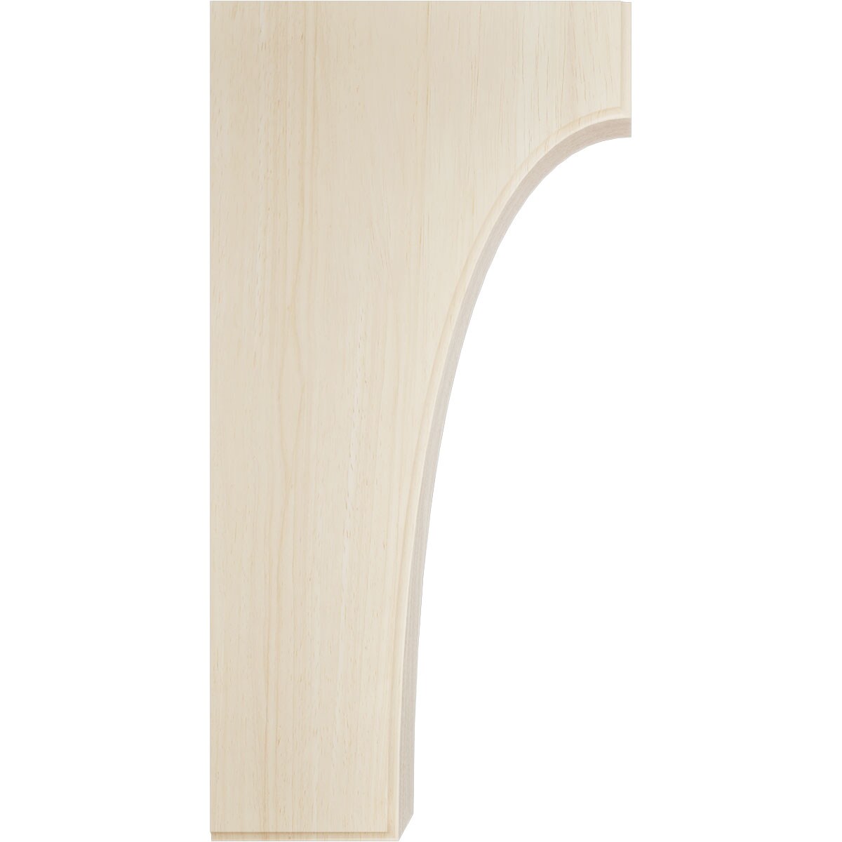 Ekena Millwork BKTW05X06X12CVRW Exterior-Brackets-Braces - View #3