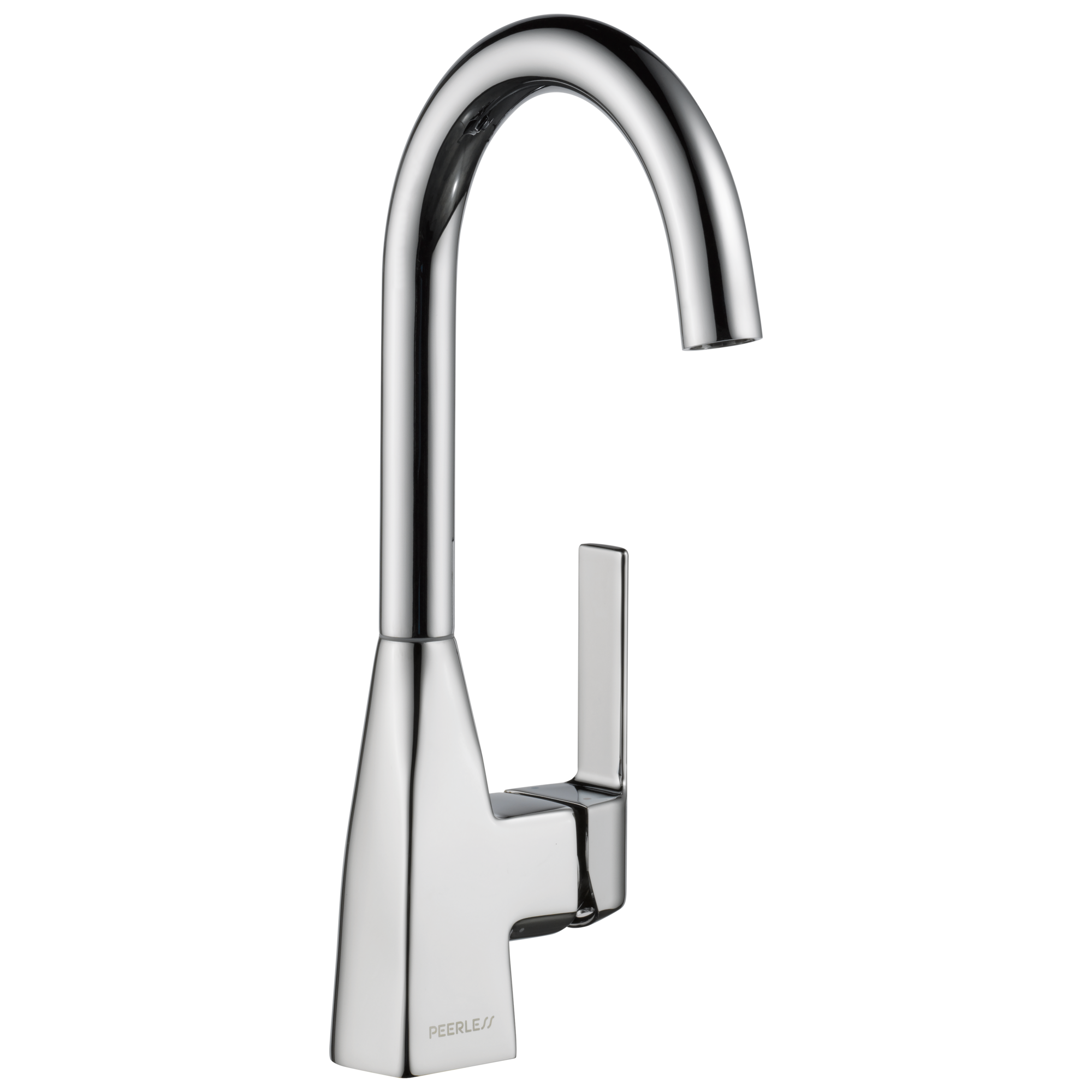 Xander Polished Chrome Dual-Handle Bar Faucet with 360 Swivel