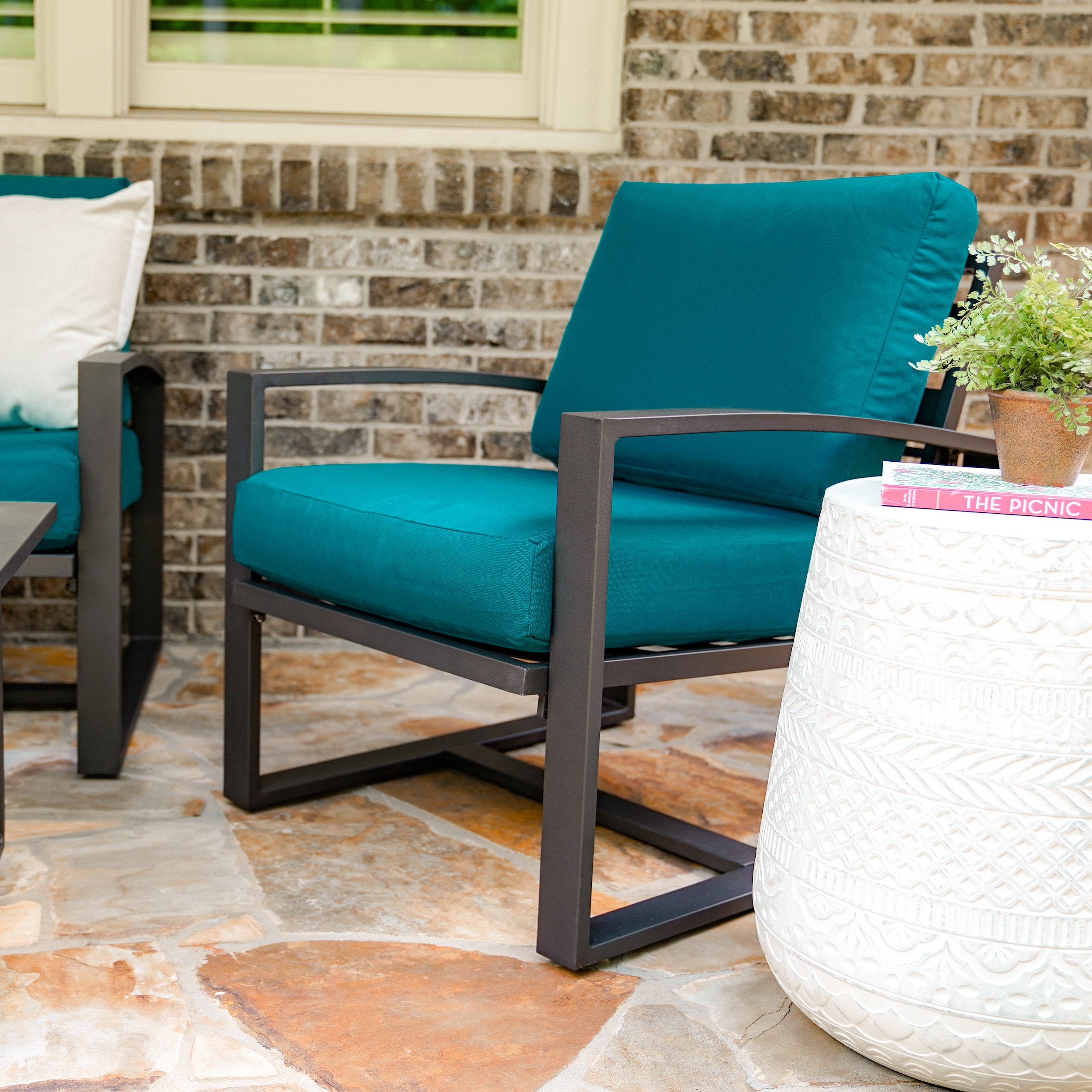 Leisure Made 967003-PEA Patio-Conversation-Sets - View #4