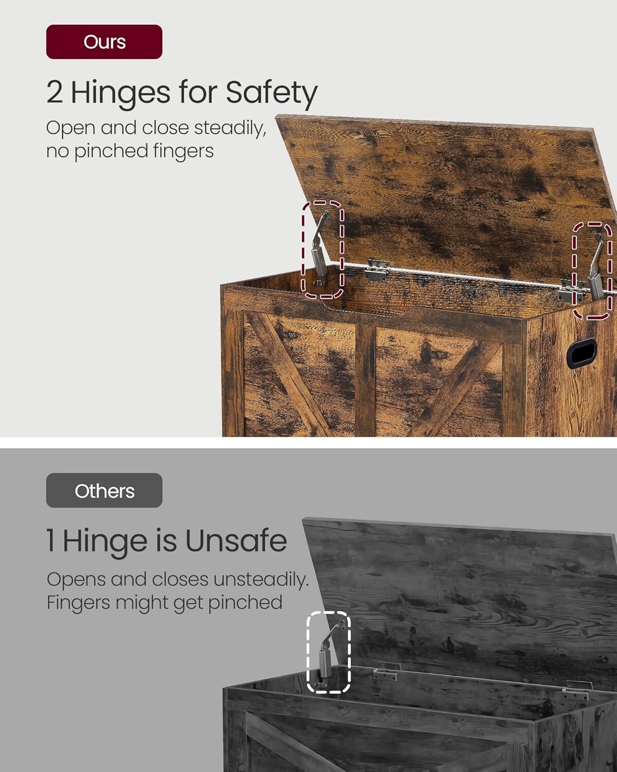 SONGMICS HOME LSB062T01 Storage-Trunks - View #7