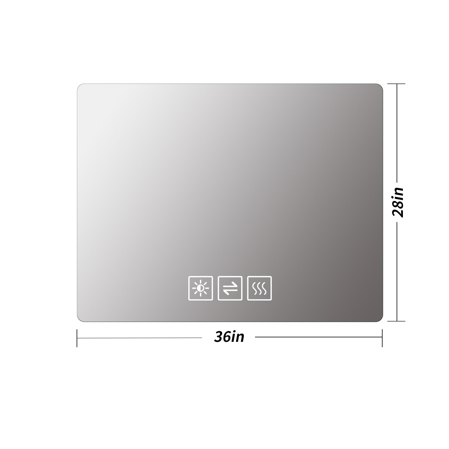 ToolCat SF1-11-YT Framed-Bath-Mirrors - View #3