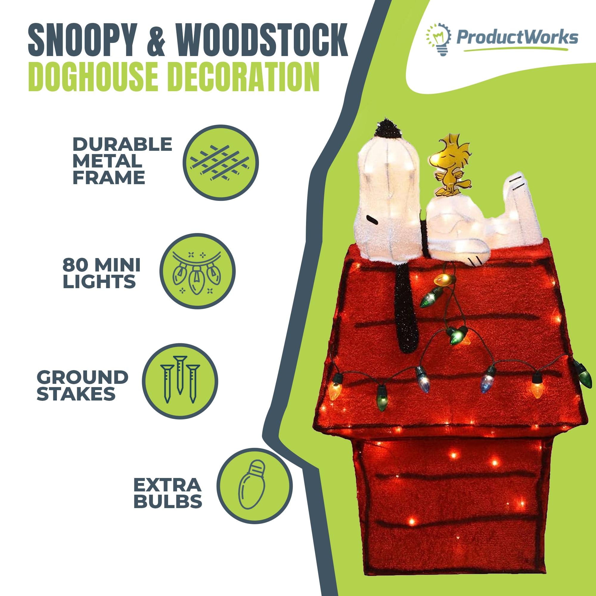 ProductWorks 235771 Outdoor-Christmas-Decor - View #2
