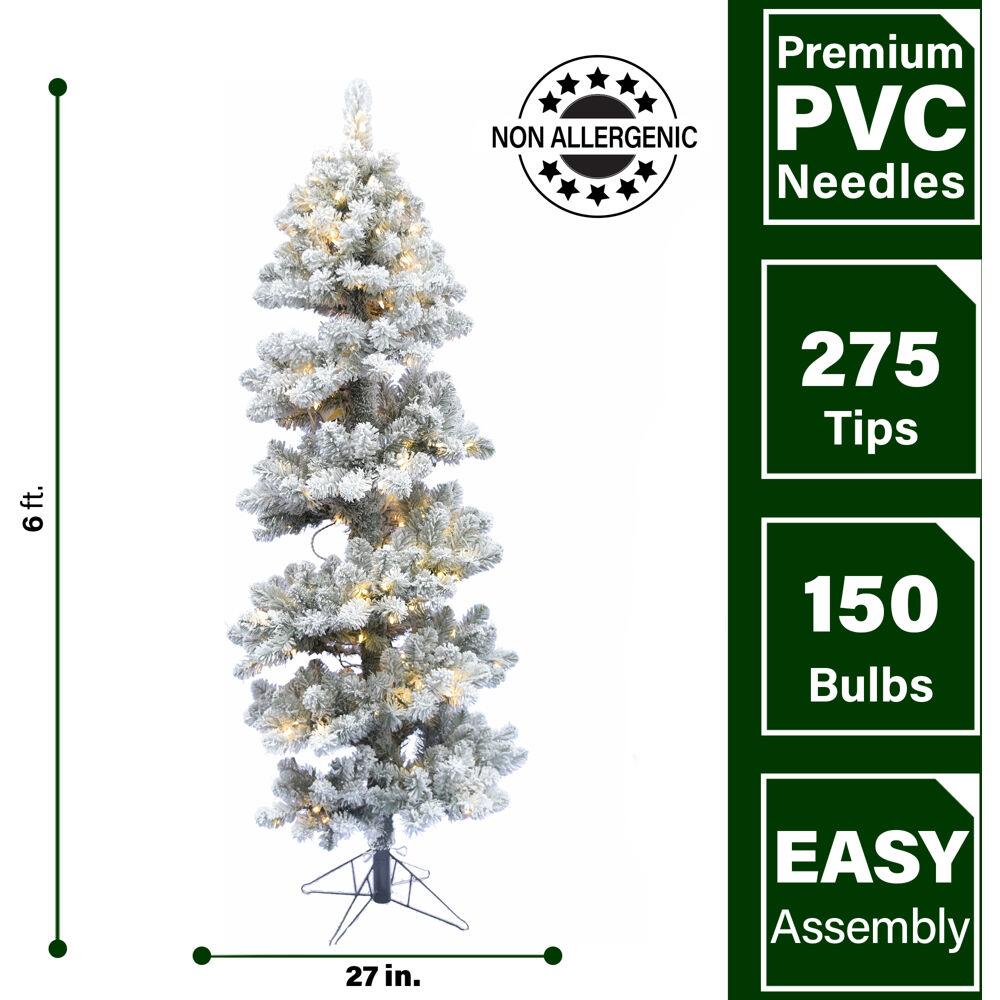 Fraser Hill Farm FFPTC060-5WH/SET2 Outdoor-Christmas-Decor - View #3