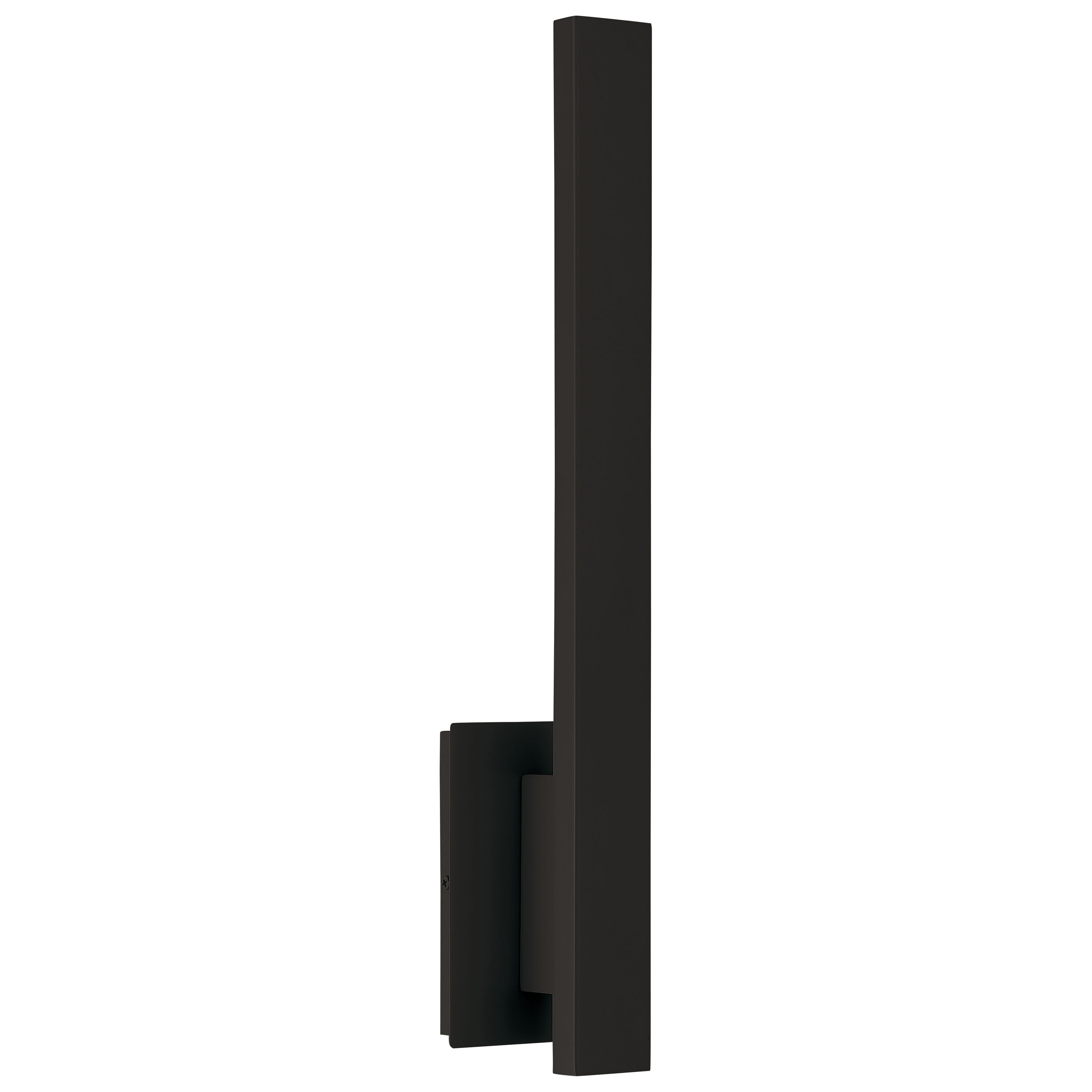 Access Lighting 62160LEDD-MBL/ACR Haus 5-in W 1 -Light Matte Black Integrated LED Wall Sconce