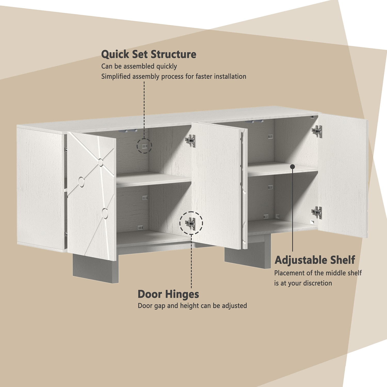 GZMR GZ-1660-K-GW Utility-Storage-Cabinets - View #13