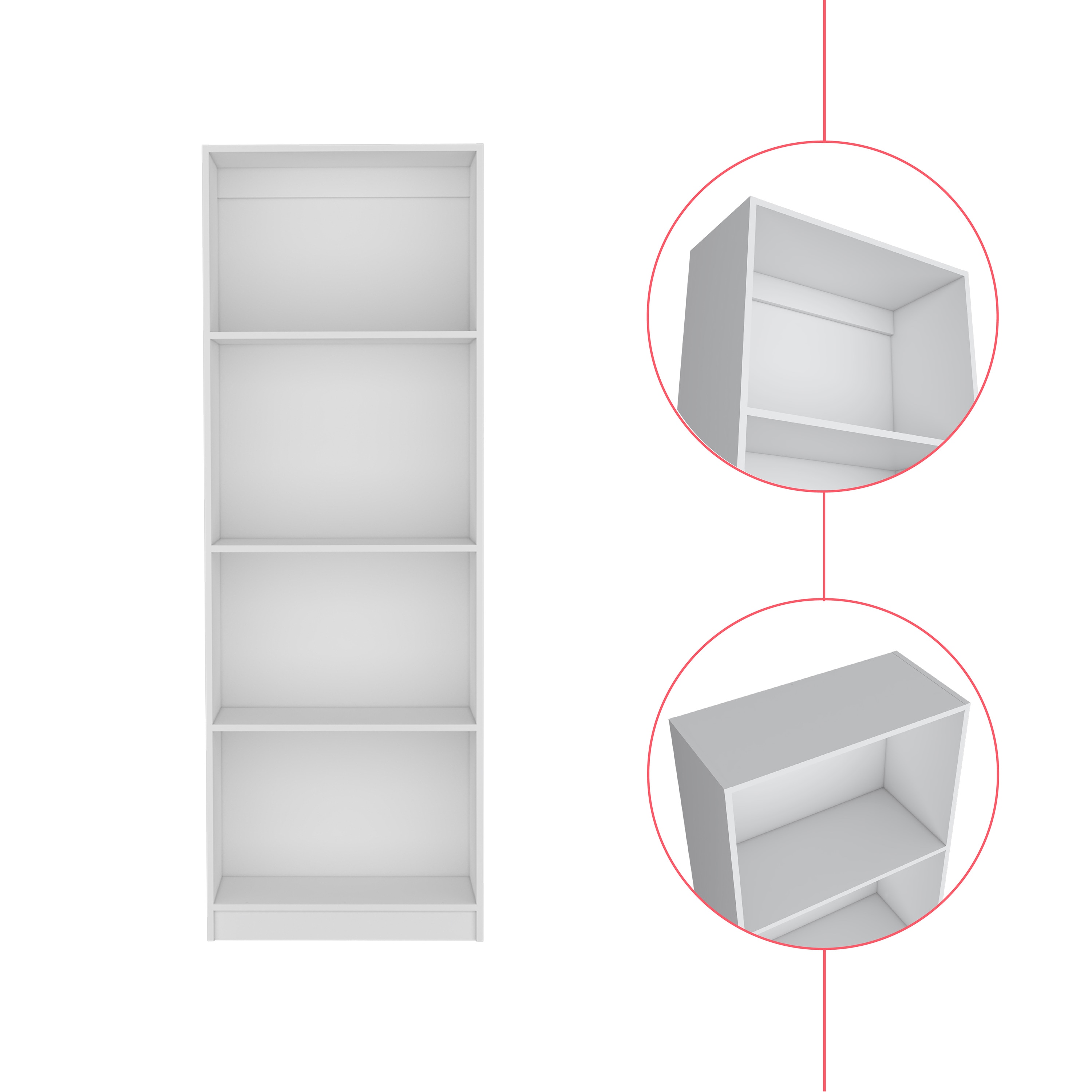 Flynama L-142820 bookcases - View #2