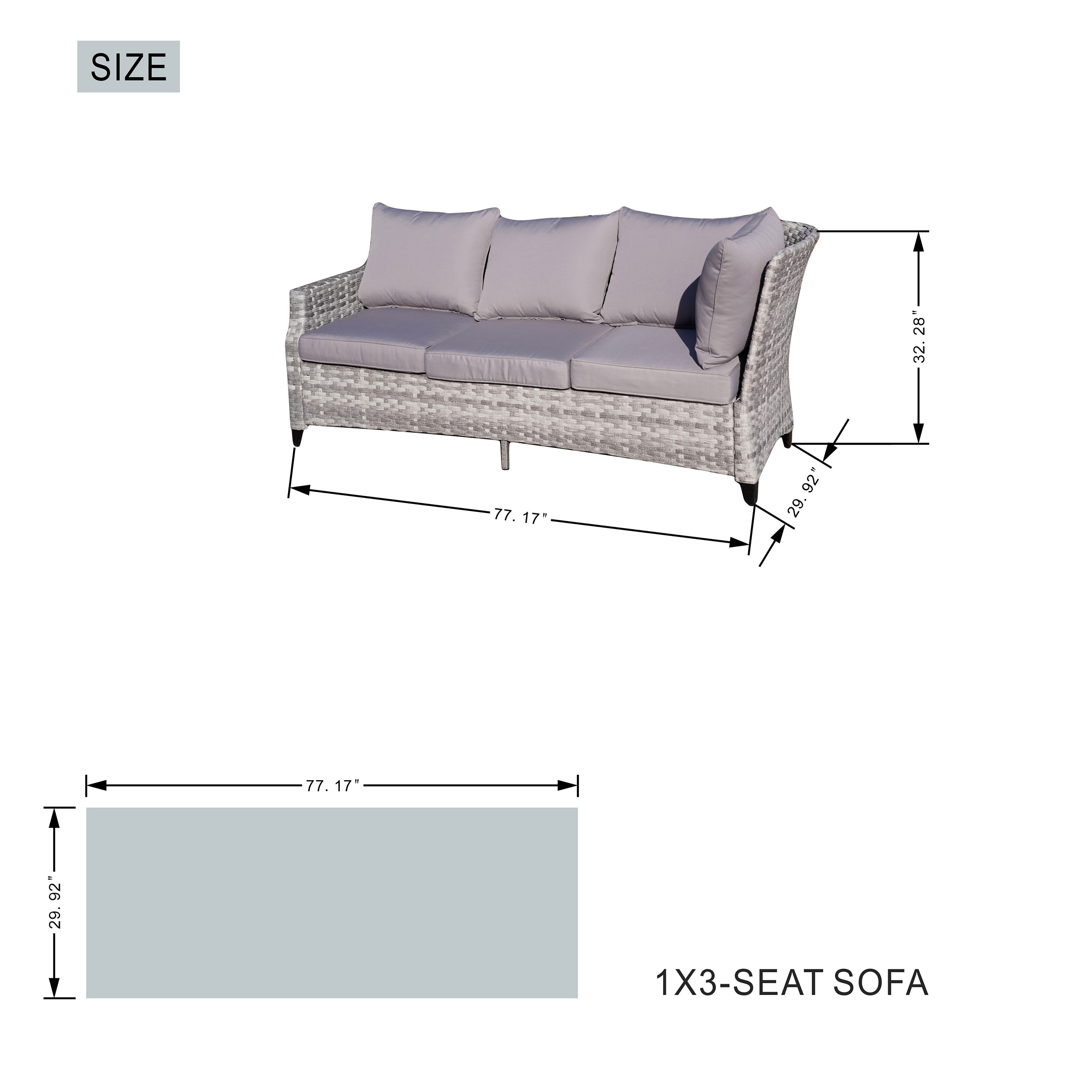 Moda Furnishings MAF-2001 Patio-Conversation-Sets - View #4