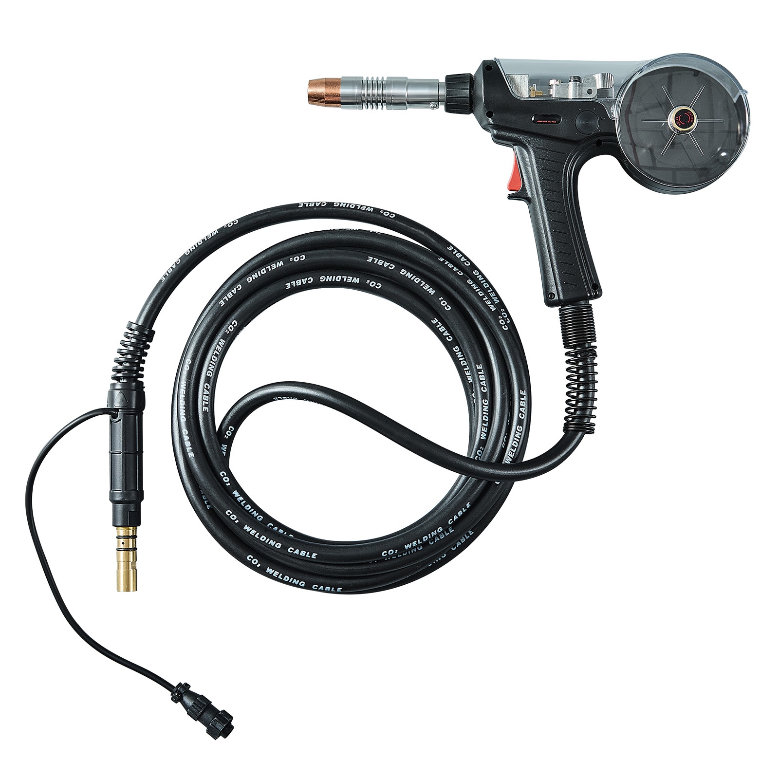 VEVOR SCLSHQHOBART06762V7 200Amp Spool Gun with 20FT Cable  Compatible with Hobart lronMan 240 Mig Welders  Suitable for 0.030in and 0.035in Flux Core/Solid/Aluminum Welding Wires
