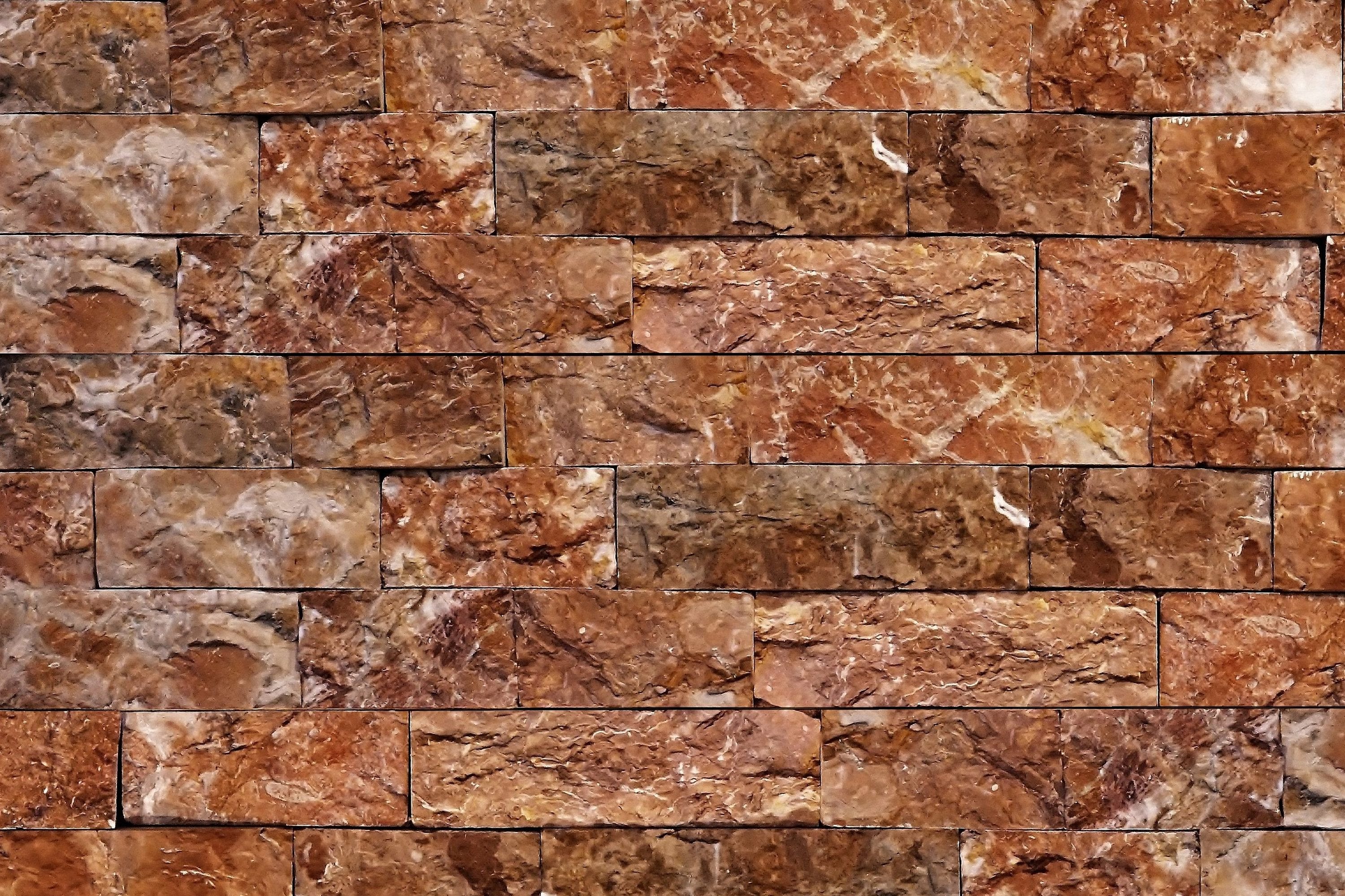 Natural Stone Veneer L14-SMP-LS-CC 6-in x 6-in Ledgestone-Sample-CreamyChocolate-6inx6in 0.2 Square feet CreamyChocolate Stone veneer