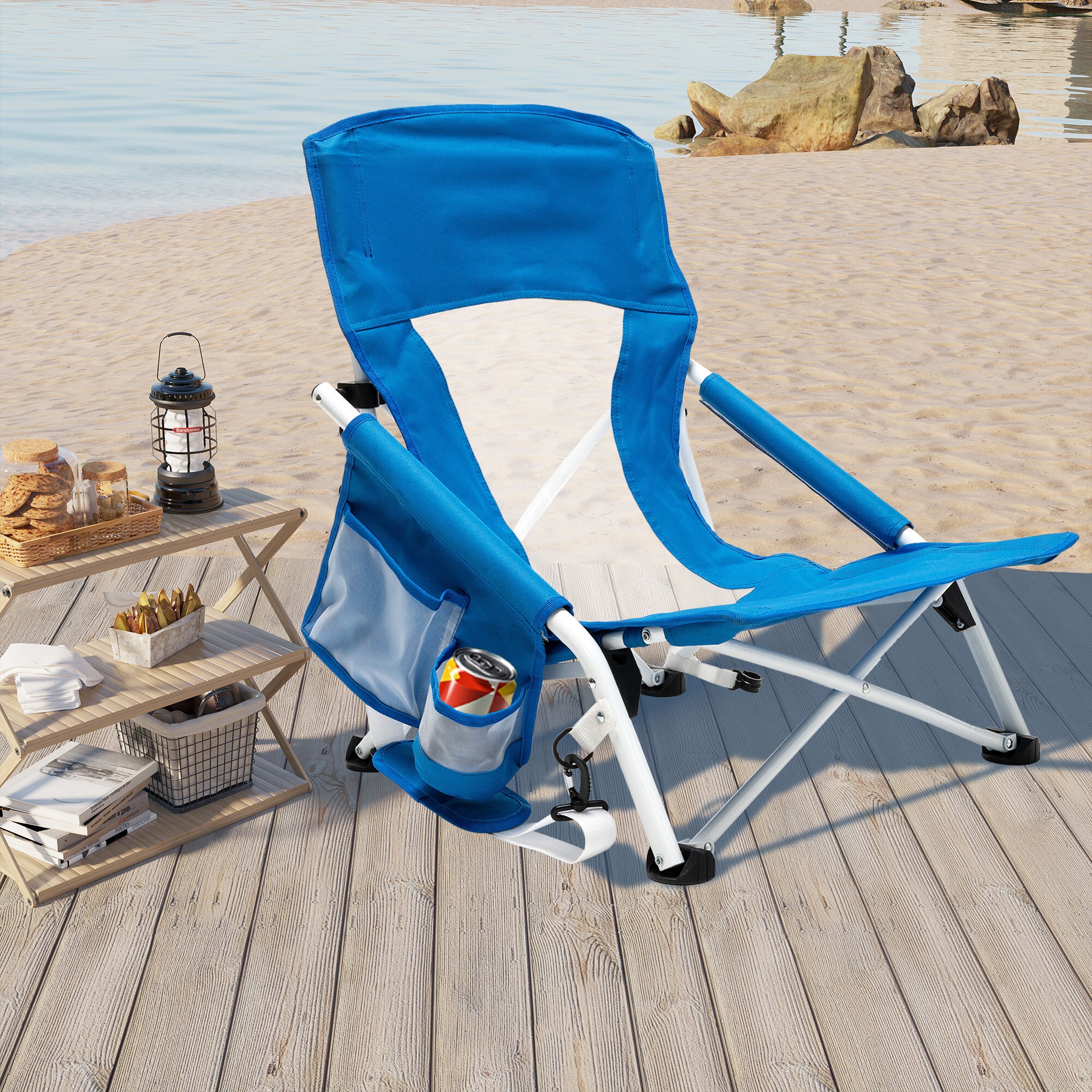 Clihome CL-CCAC2417GBU2 Beach-Camping-Chairs - View #3