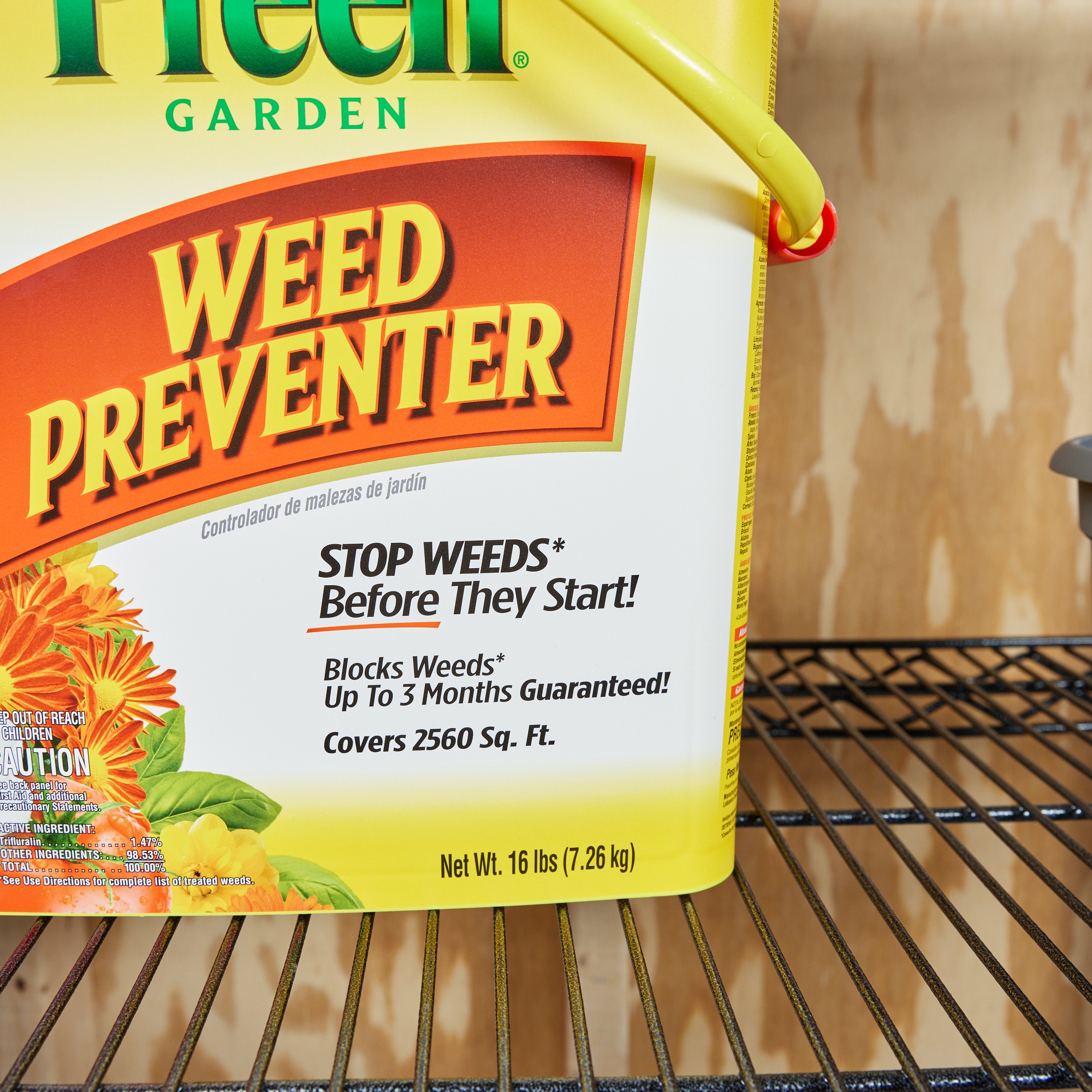 Preen Garden Weed Preventer 16-lbs. 2560-sq Ft Pre-emergent Herbicide ...