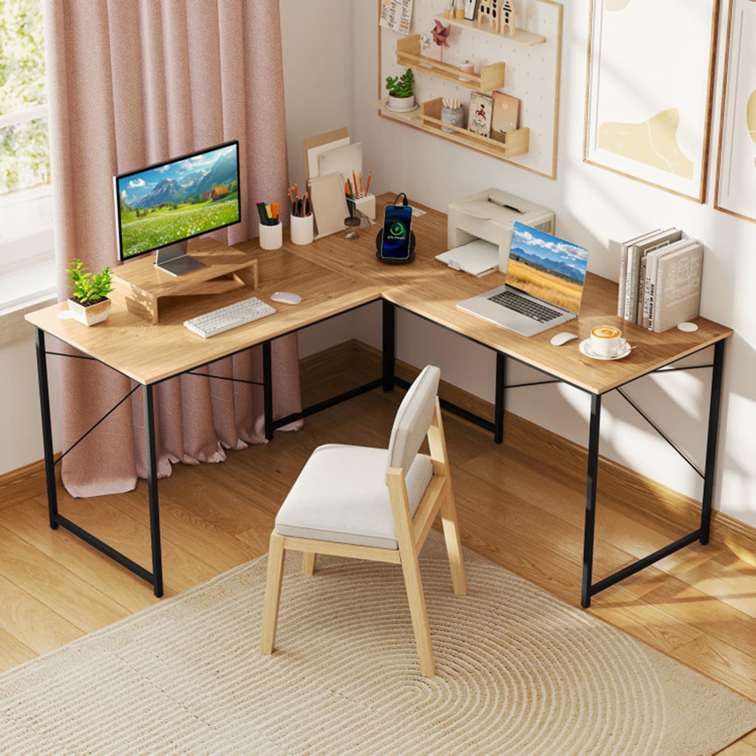 Mondawe MO-HW65973WT-L desks - View #2