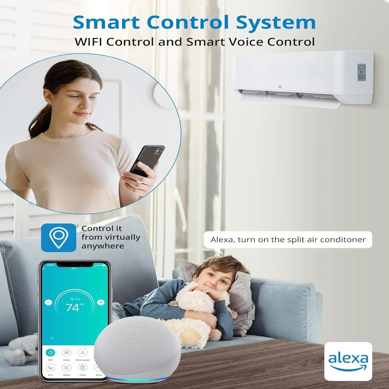 Qeetex 1LSHQQPHO-33VC56QW Ductless-Mini-Splits - View #4