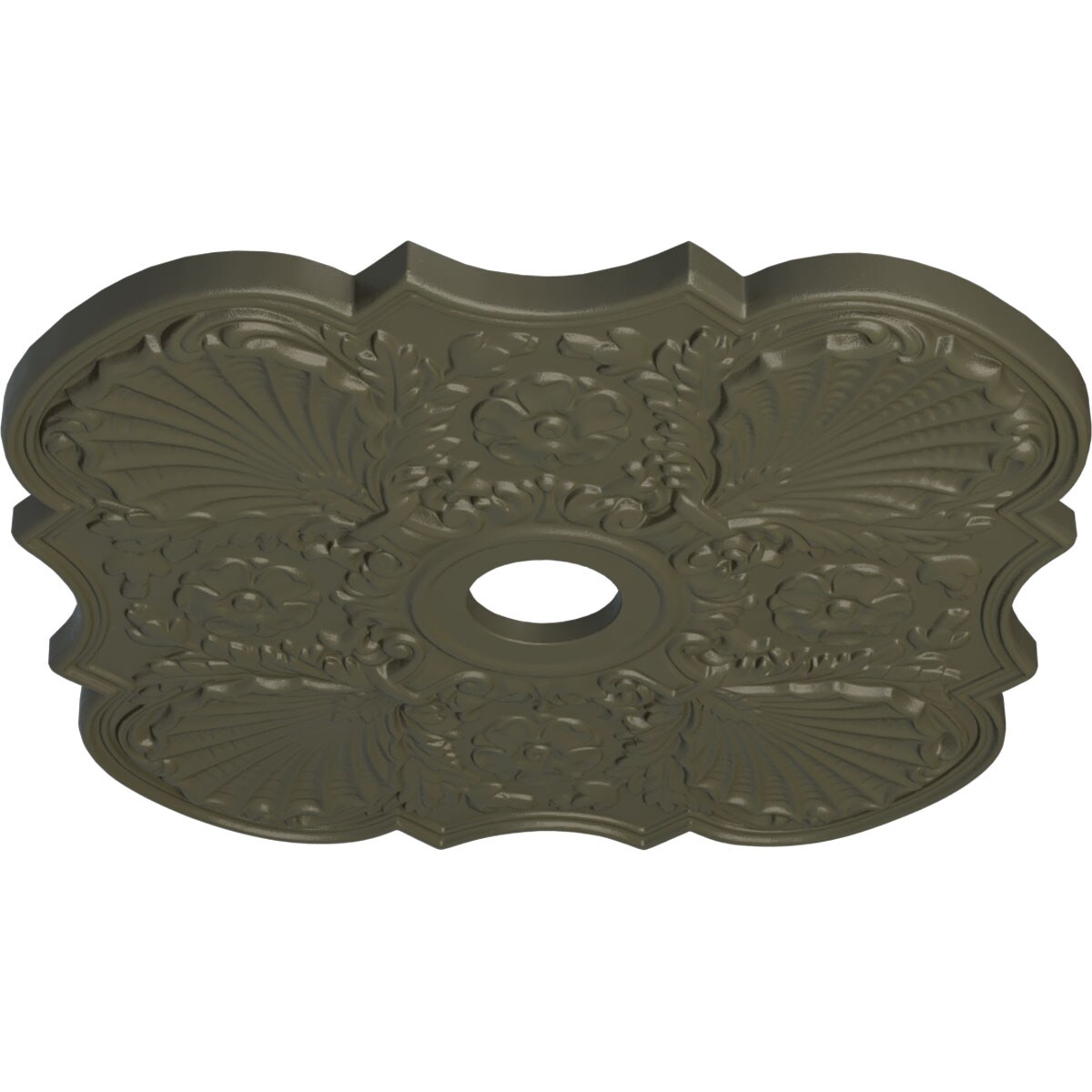 Ekena Millwork CM29FWWHF Ceiling-Medallions - View #2