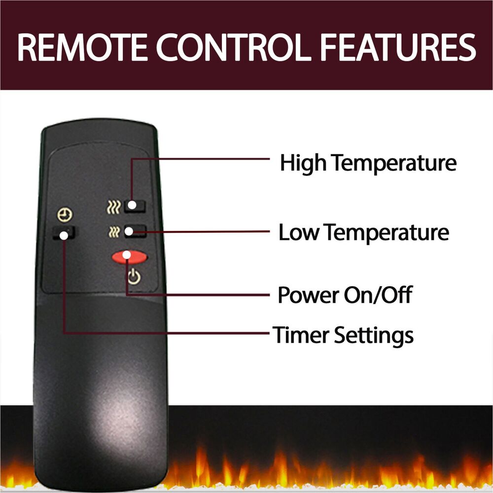 Cambridge CAM5021-2CHR Electric-Fireplaces - View #4