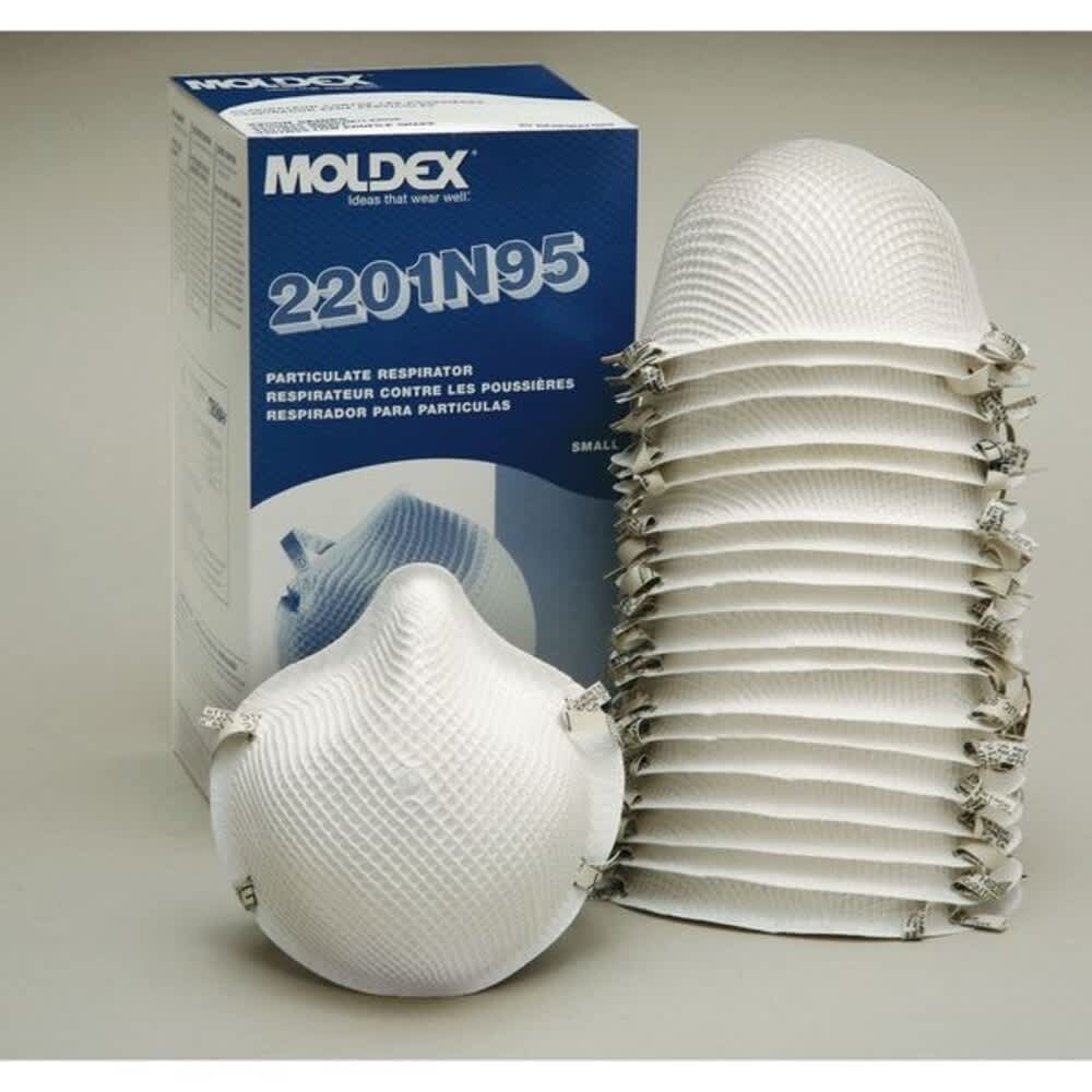 Moldex 2201N95 respirators - View #2